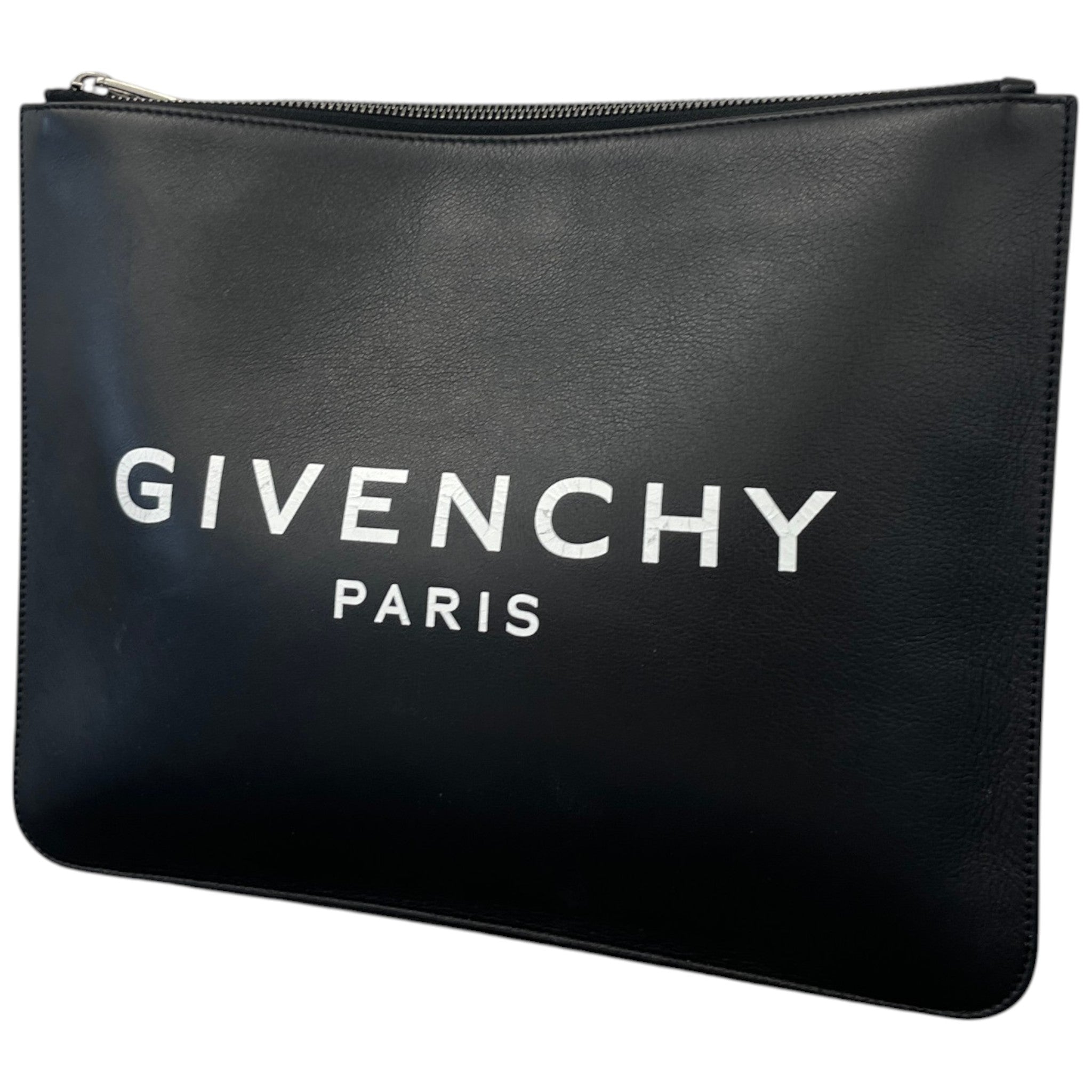 Men's Logo Print Pouch Black