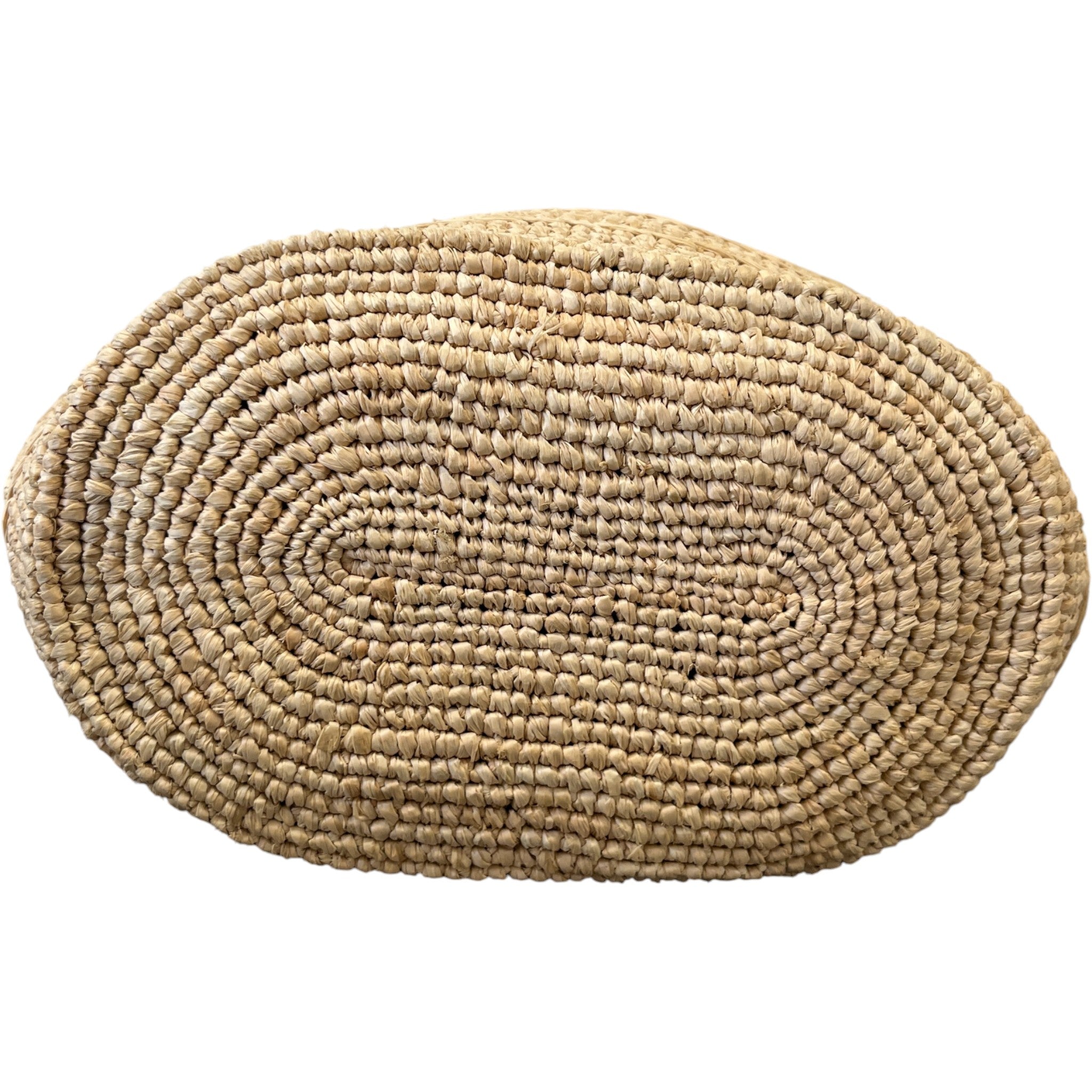 Women's Teen Supple Raffia Bag Beige