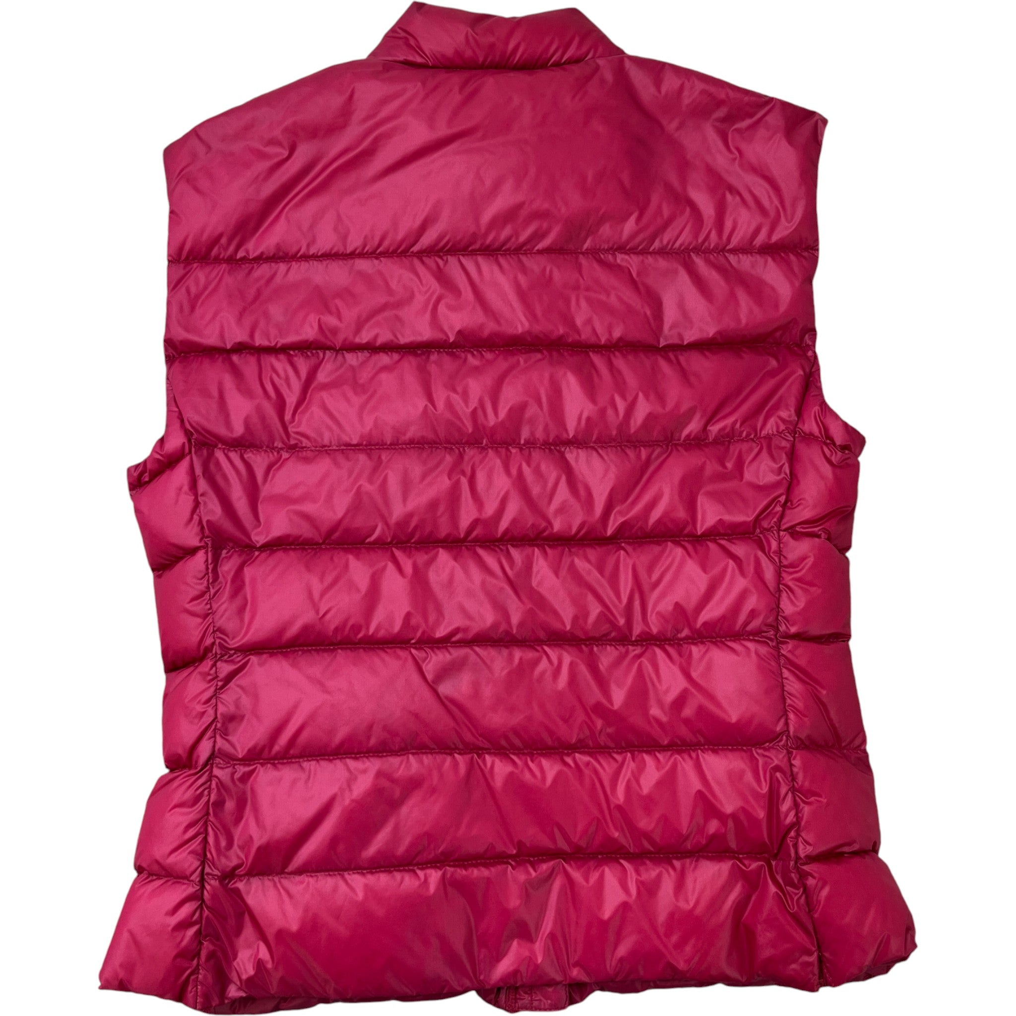 Women's Plaque Logo Gilet Pink Size 44 / UK 12