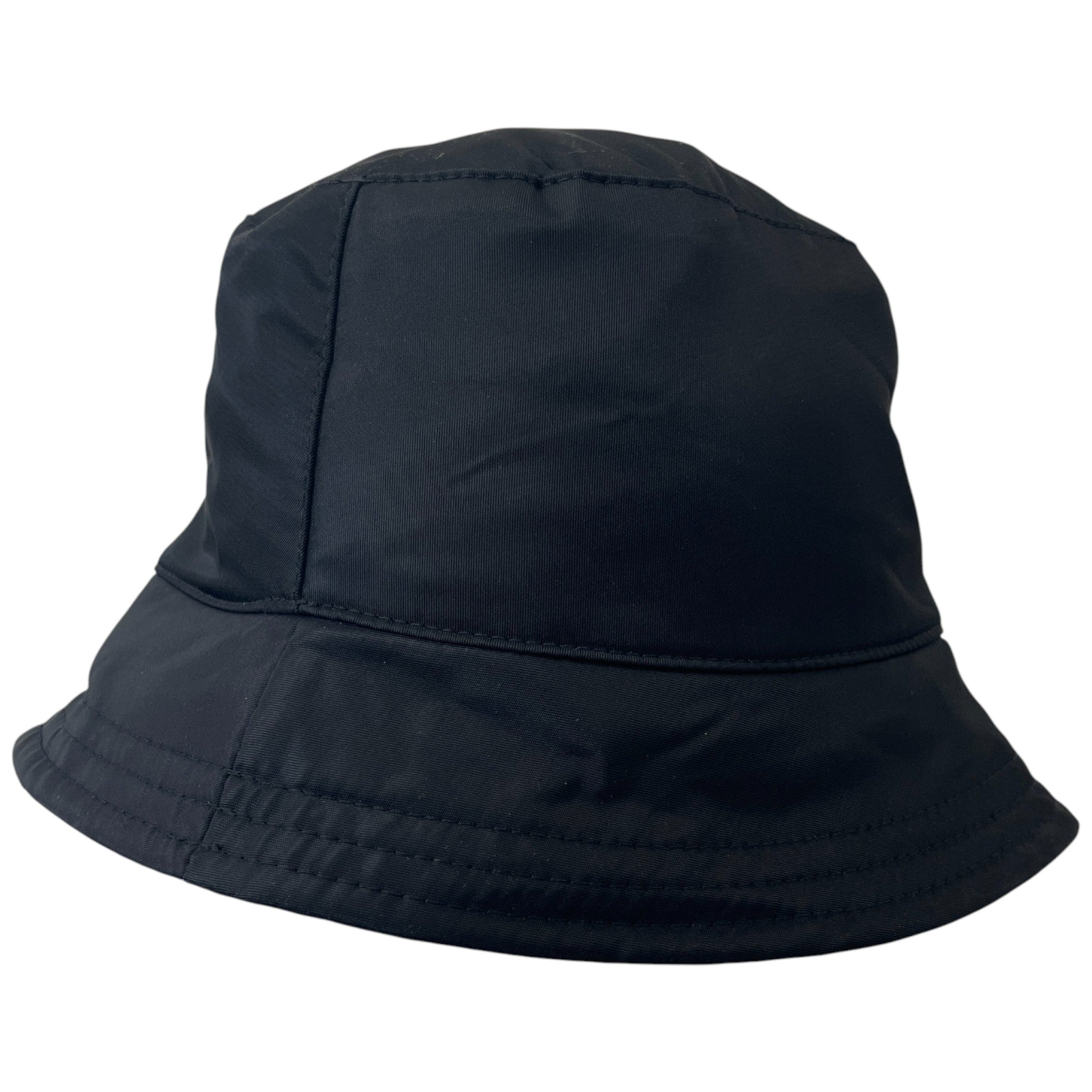 Reversible Logo Bucket Hat Black