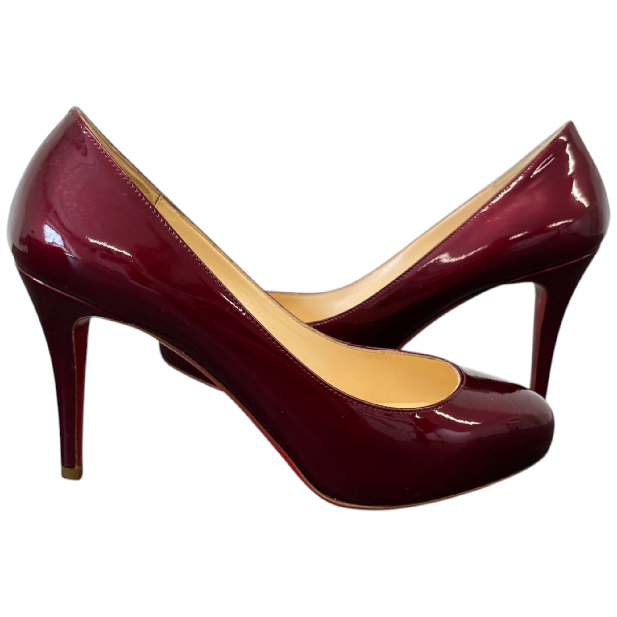 Women's Declic 90 Heels Burgundy Size EU 36.5 / UK 3.5