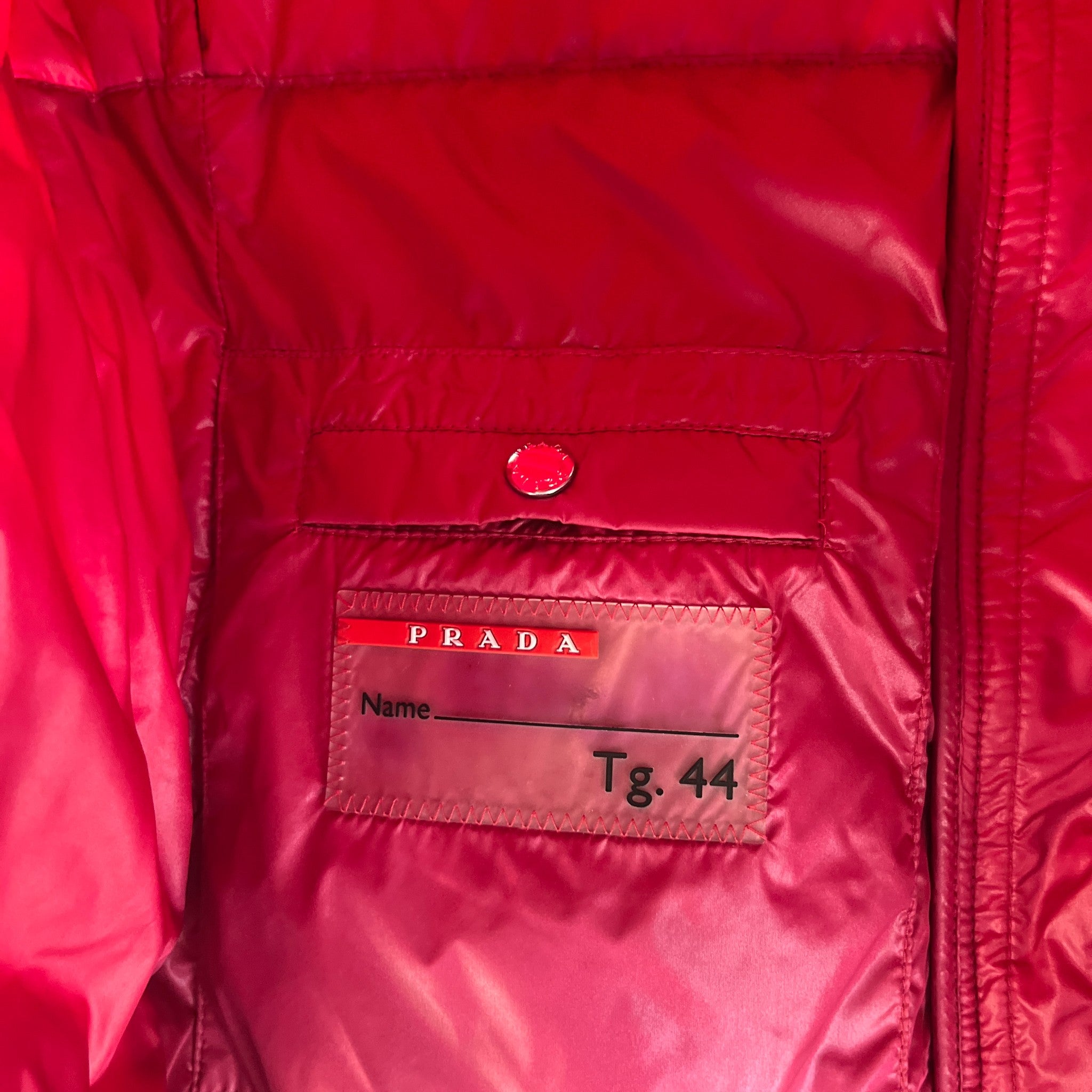 Women's Plaque Logo Gilet Pink Size 44 / UK 12