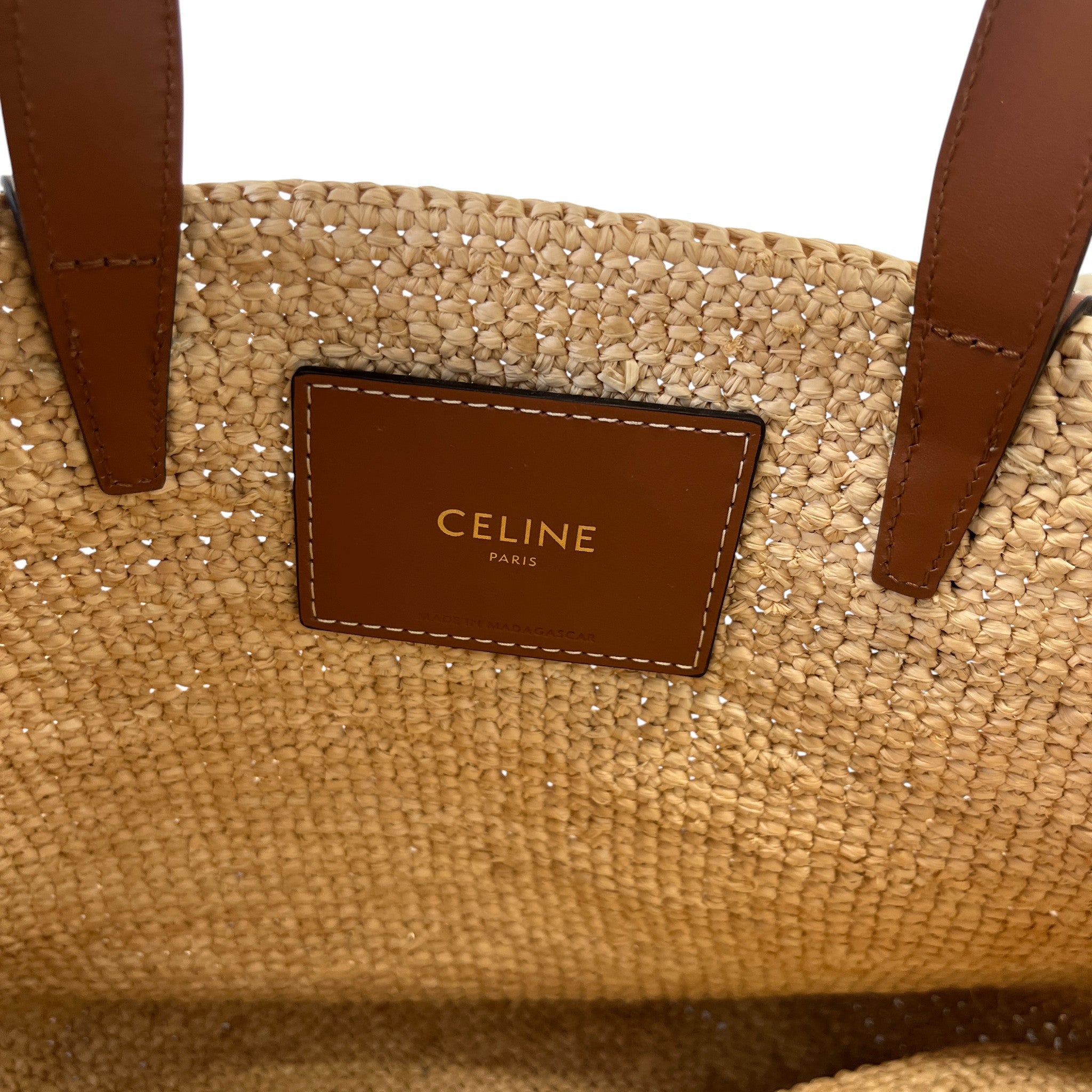 Women's Teen Supple Raffia Bag Beige