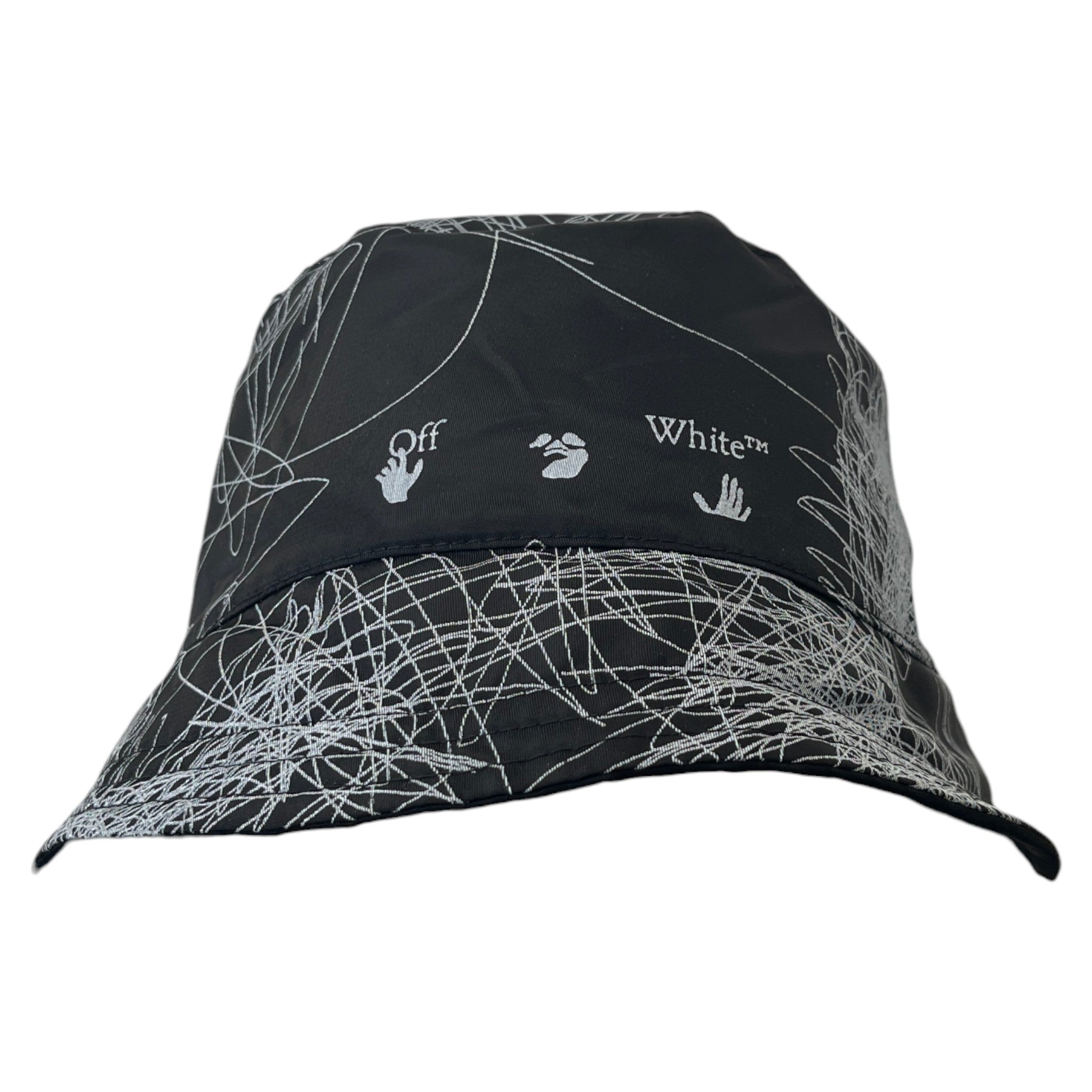 Reversible Logo Bucket Hat Black