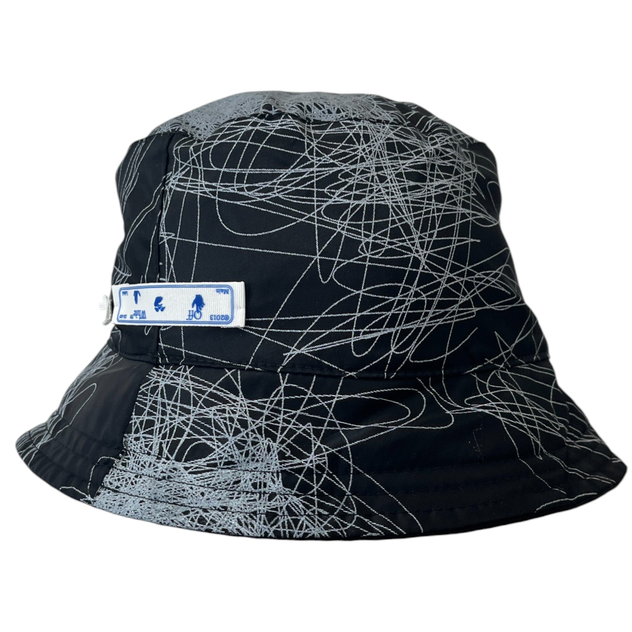 Reversible Logo Bucket Hat Black