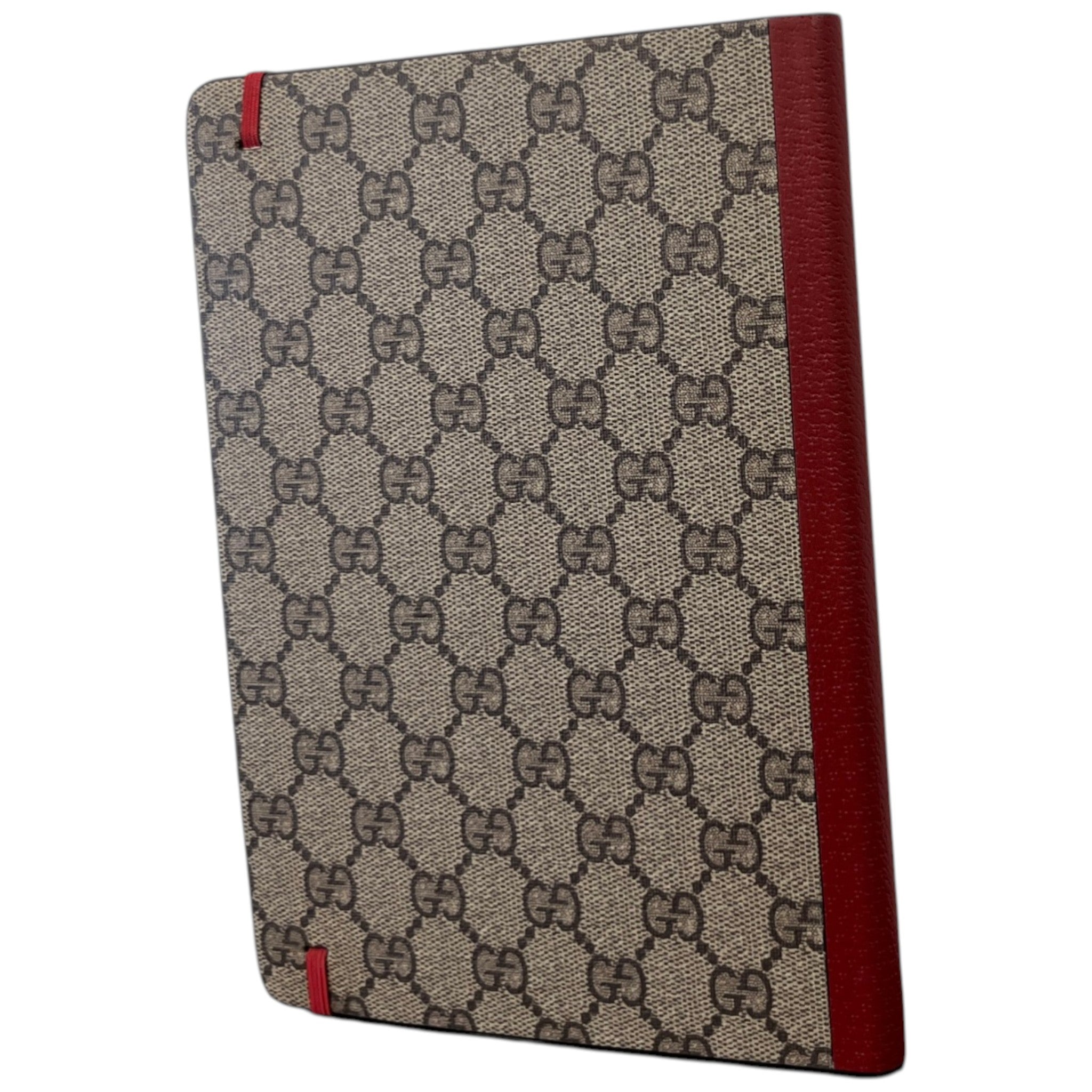 Gg Supreme Notebook Beige