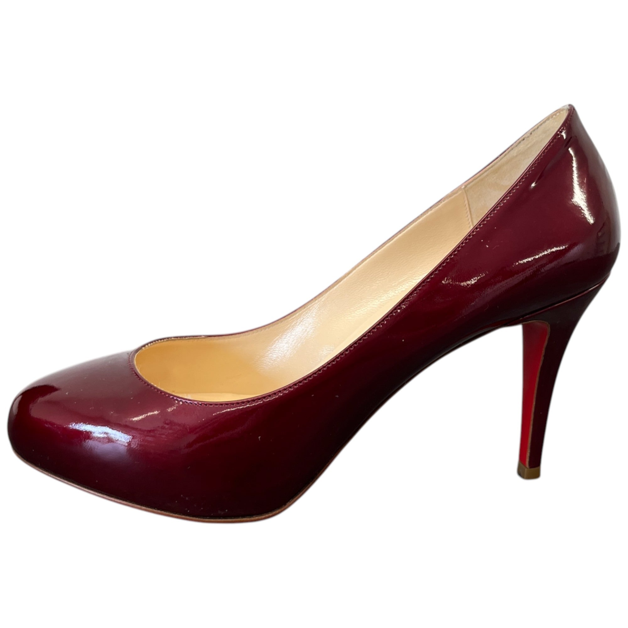 Women's Declic 90 Heels Burgundy Size EU 36.5 / UK 3.5