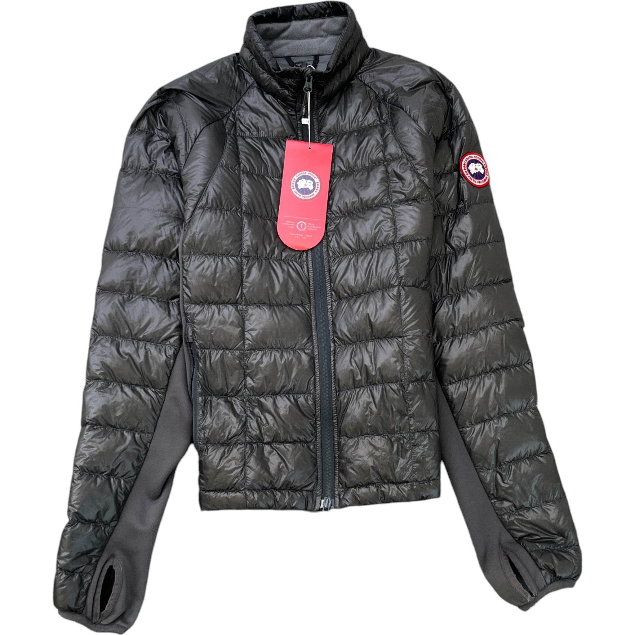 Men's Hybridge Down Jacket Grey Size M