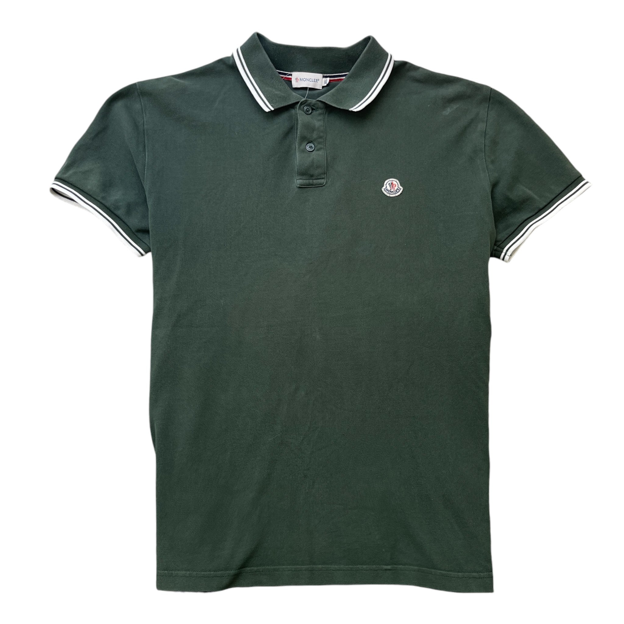 Men's Maglia Polo Shirt Green Size XL