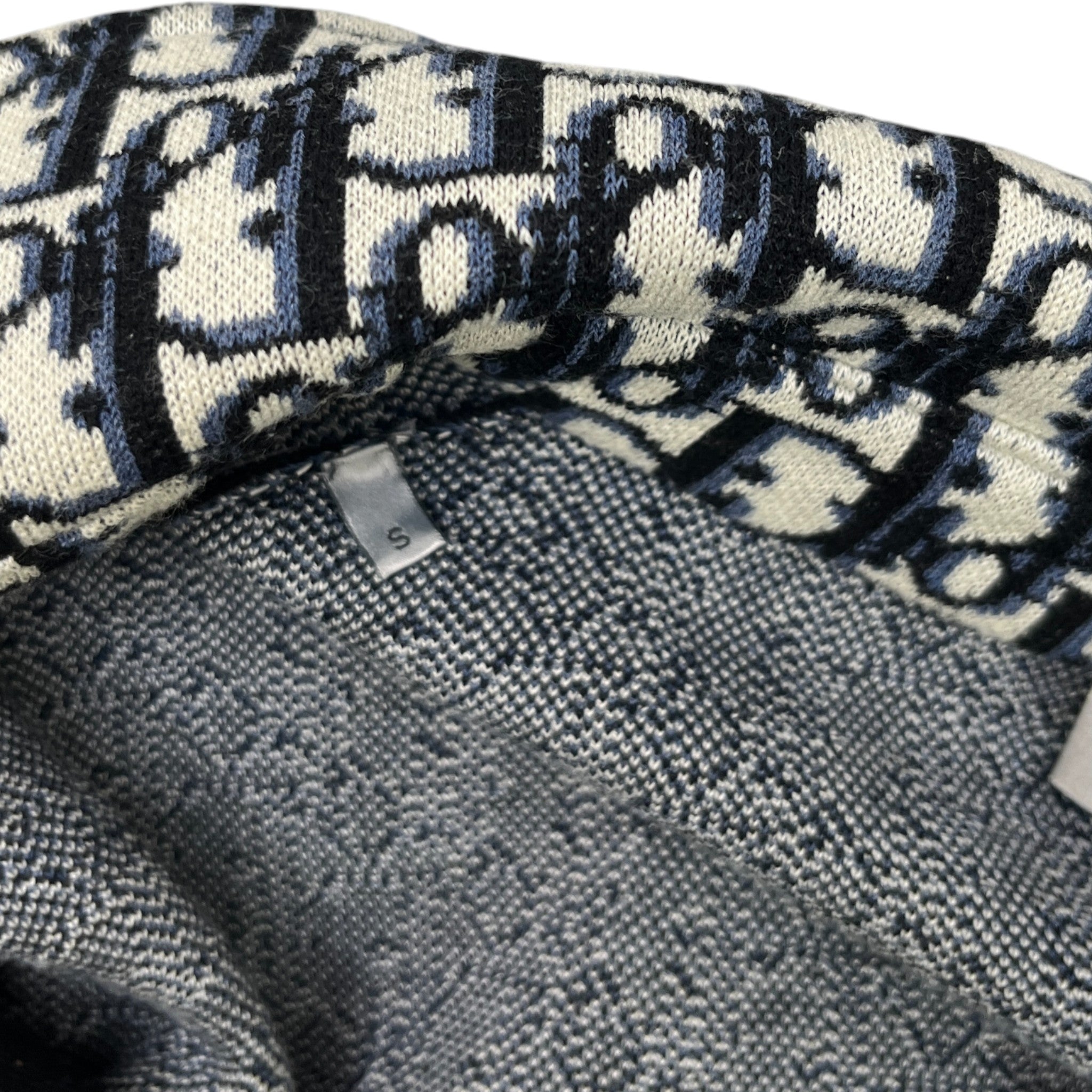 Men's Oblique Shirt Navy Size S