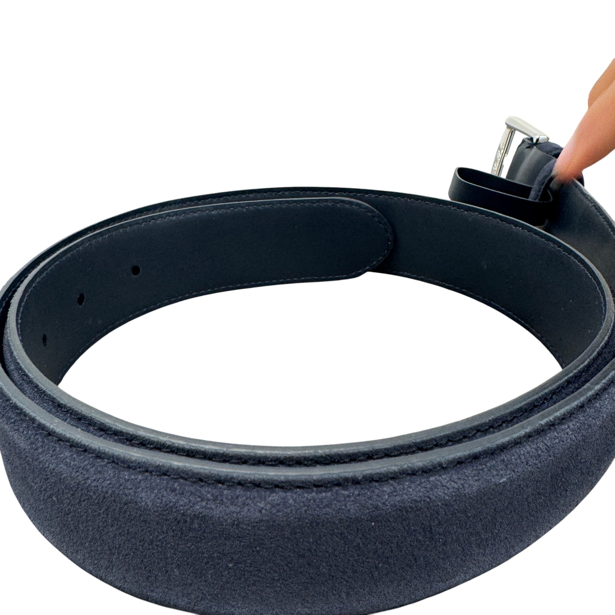 Men's Alsavel Belt Navy Size Waist 34"