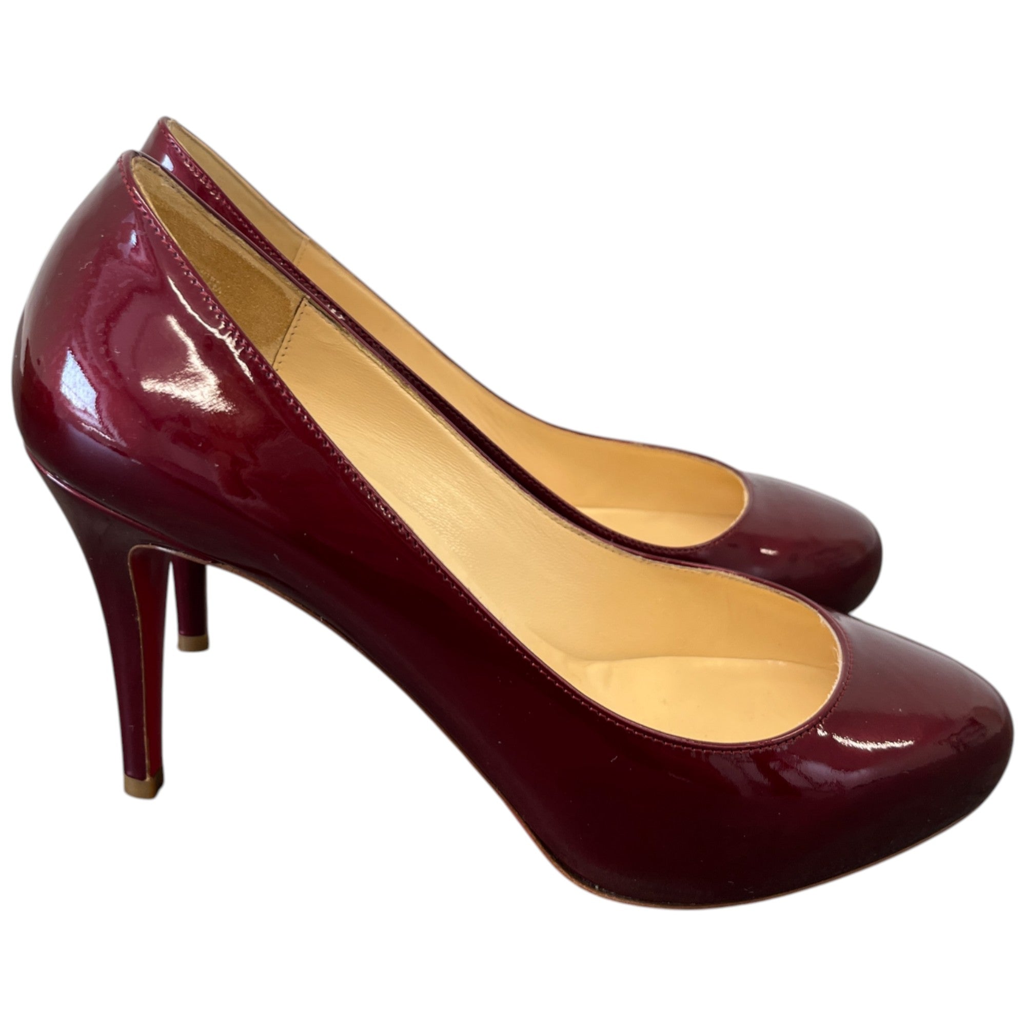 Women's Declic 90 Heels Burgundy Size EU 36.5 / UK 3.5