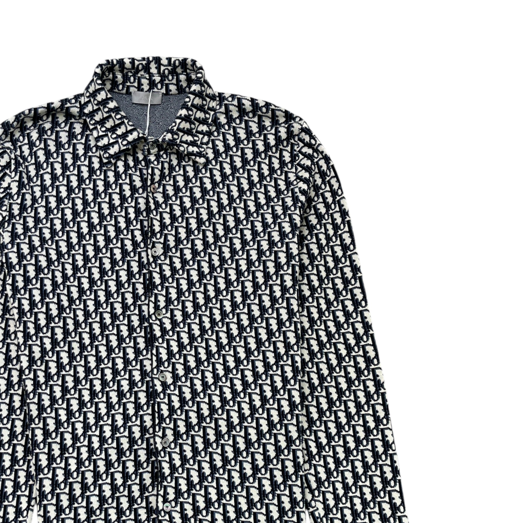 Men's Oblique Shirt Navy Size S