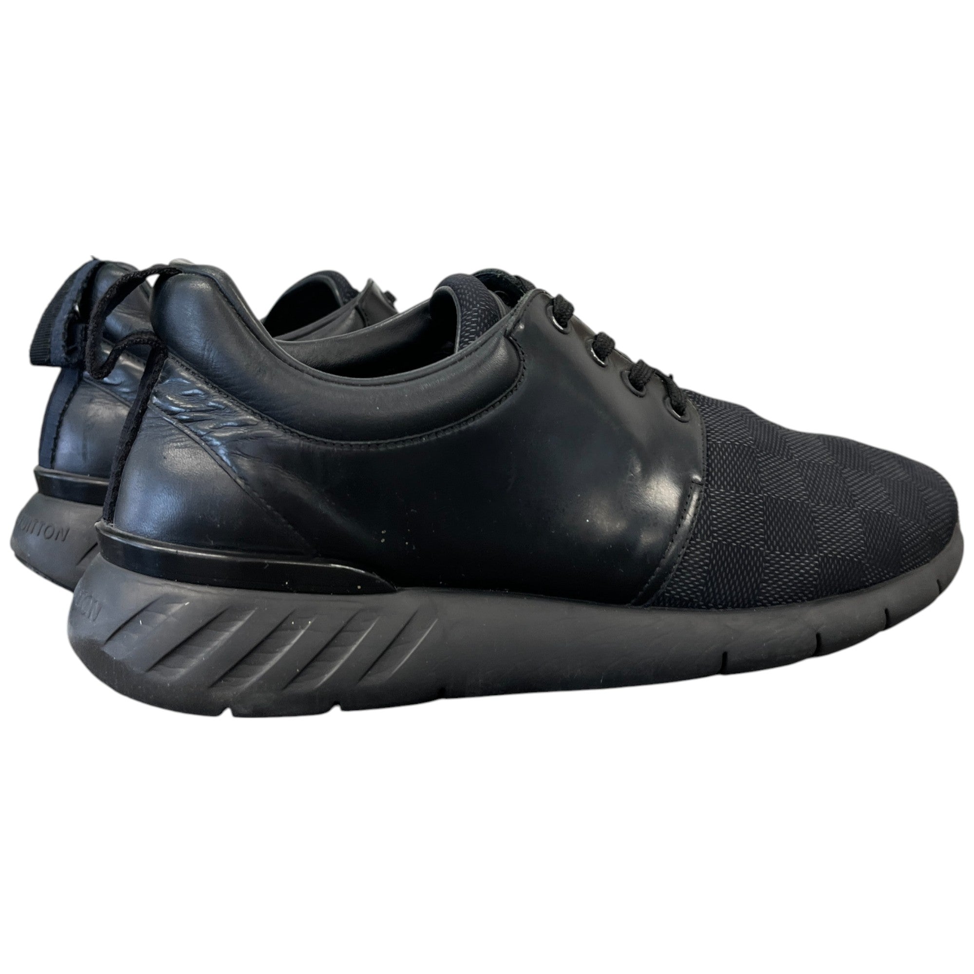 Men's Damier Fastlane Low Trainers Black Size EU 42.5 / UK 8.5