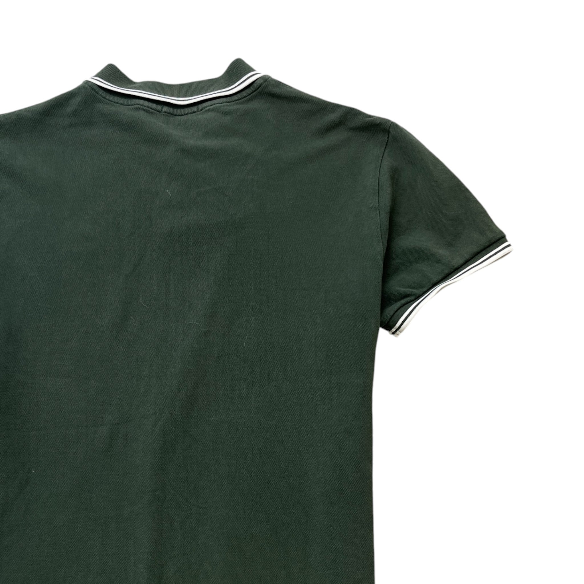 Men's Maglia Polo Shirt Green Size XL