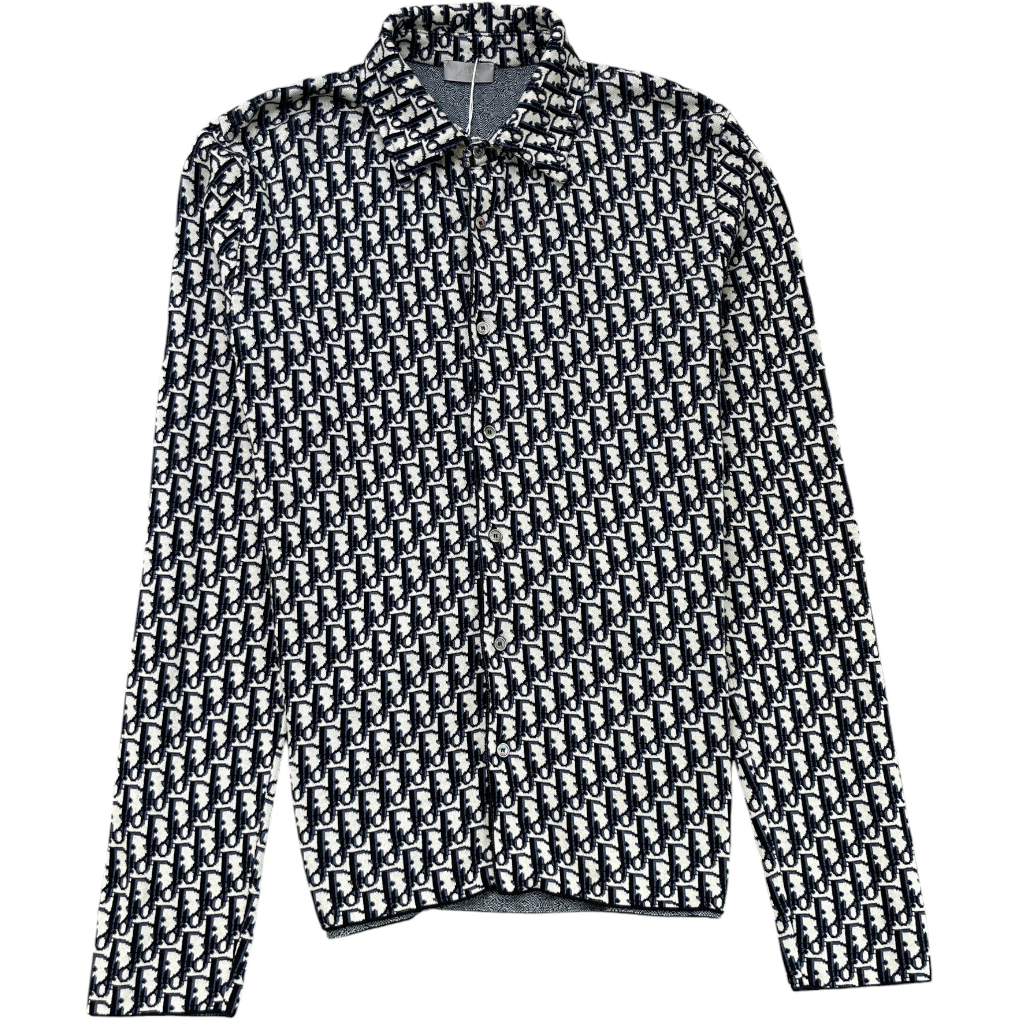 Men's Oblique Shirt Navy Size S