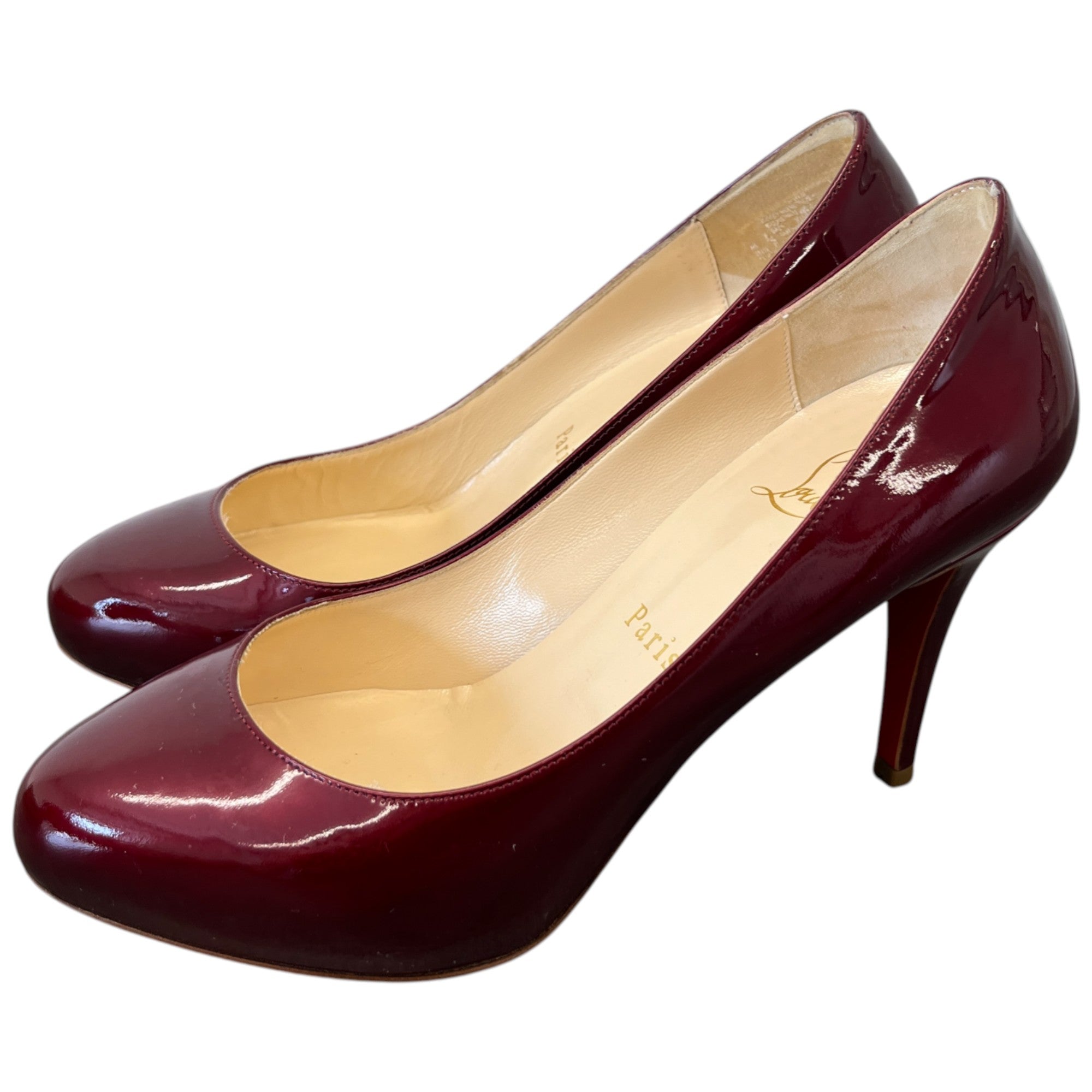 Women's Declic 90 Heels Burgundy Size EU 36.5 / UK 3.5