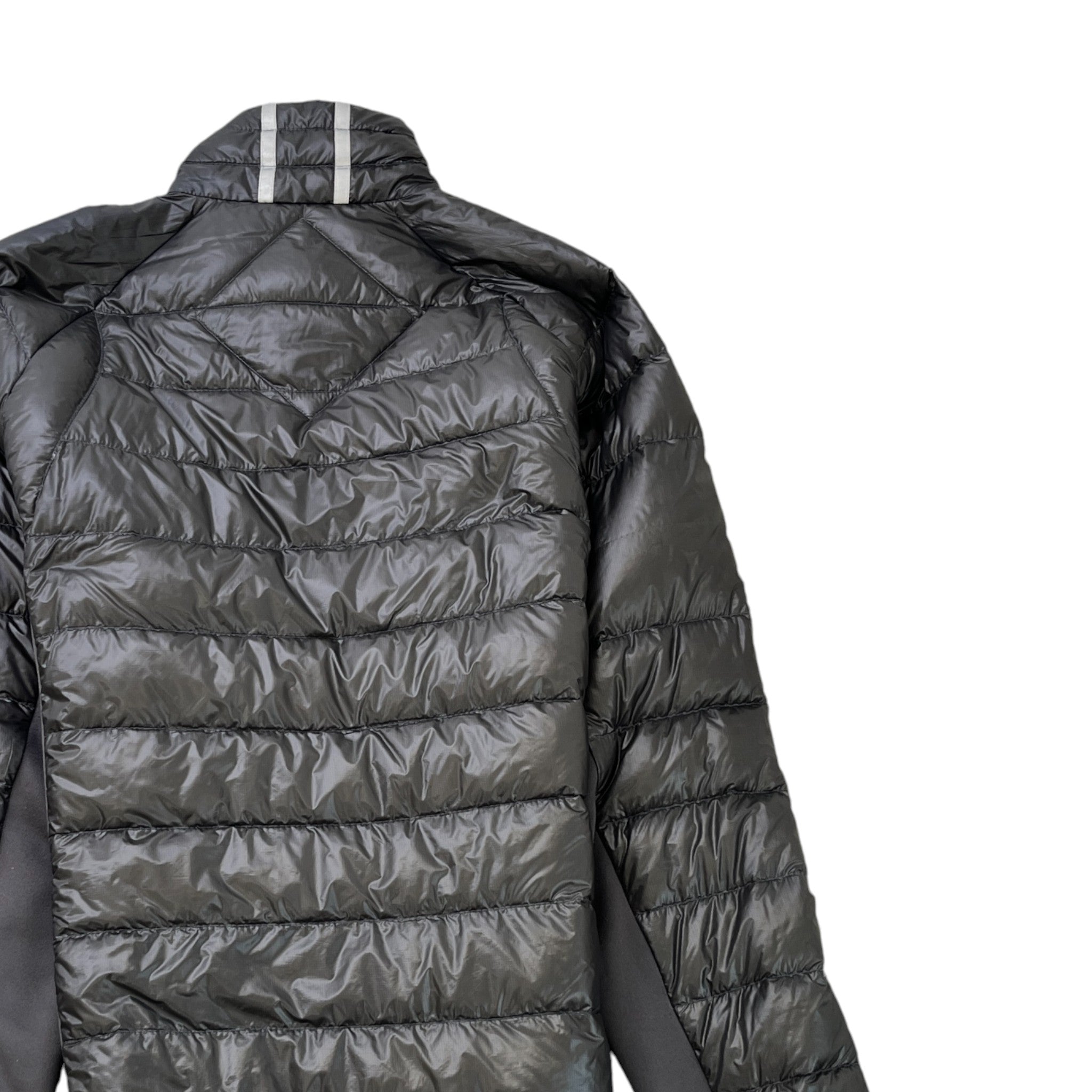 Men's Hybridge Down Jacket Grey Size M