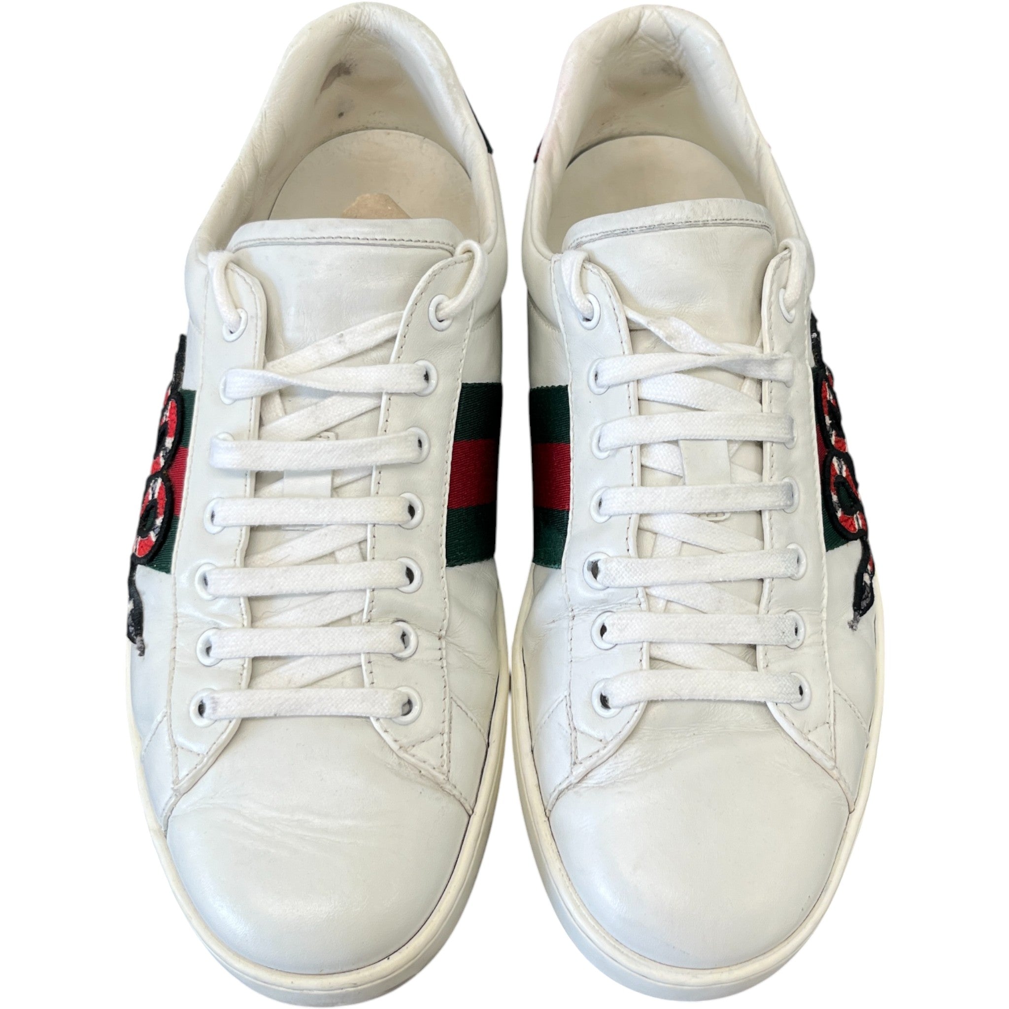 Men's Kingsnake Ace Low Trainers White Size EU 43.5 / UK 9.5