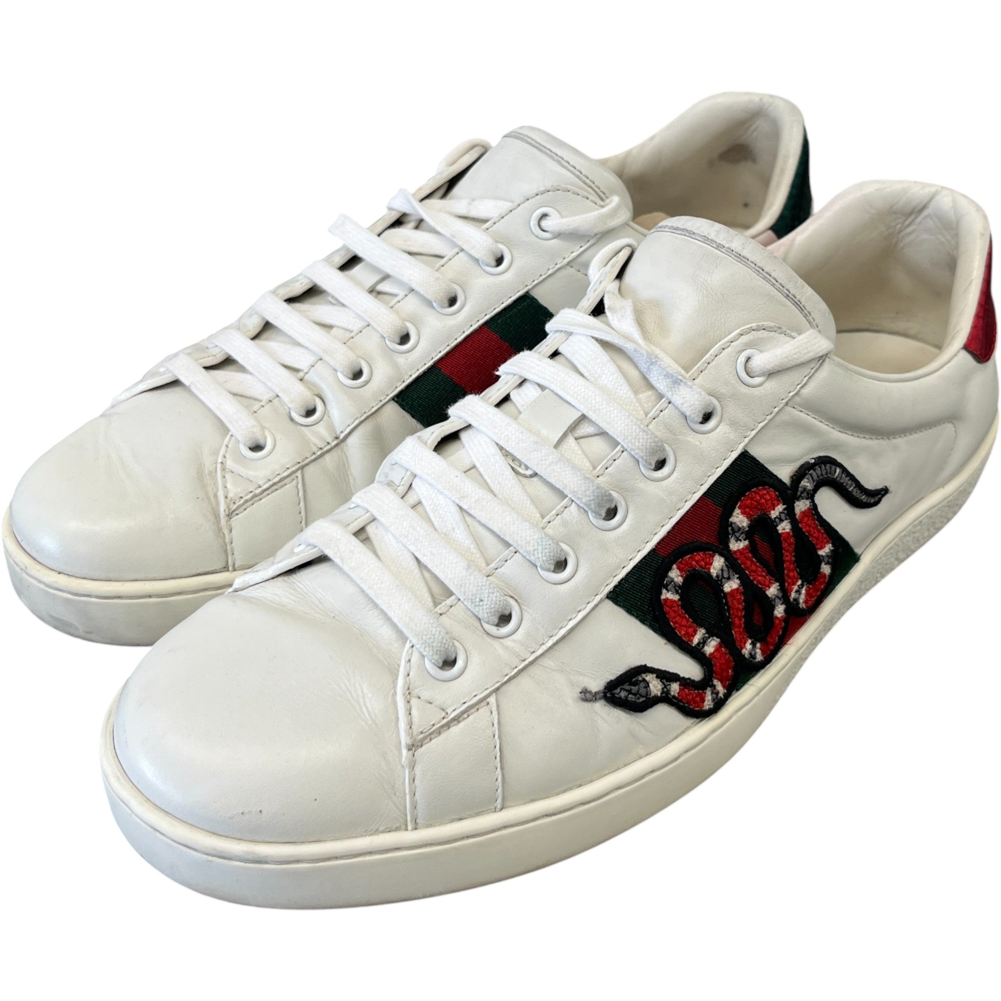 Men's Kingsnake Ace Low Trainers White Size EU 43.5 / UK 9.5