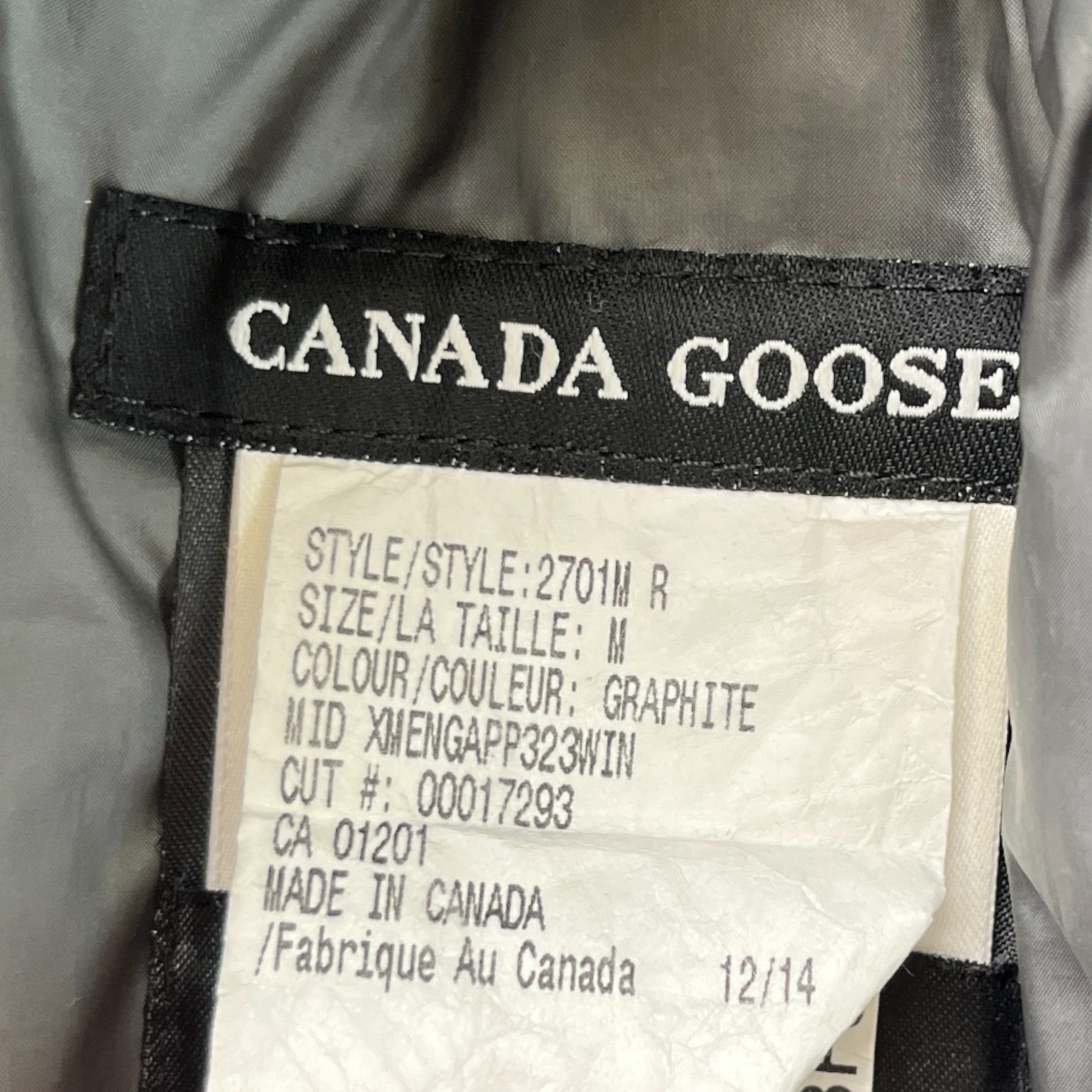 Men's Hybridge Down Jacket Grey Size M