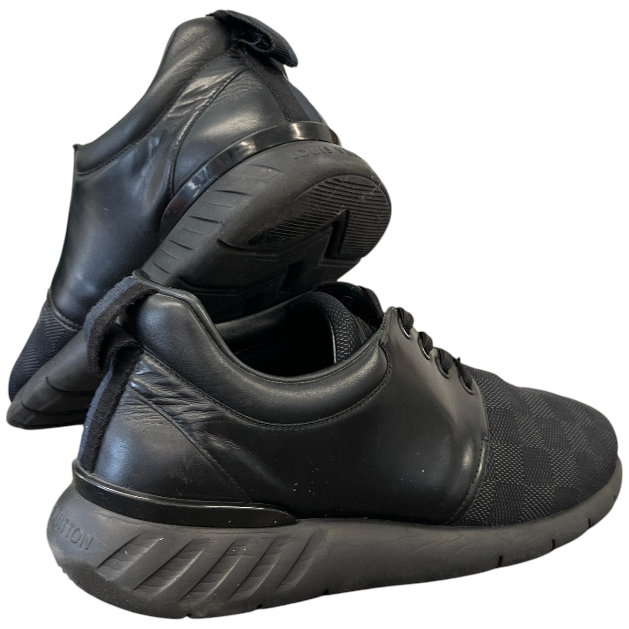 Men's Damier Fastlane Low Trainers Black Size EU 42.5 / UK 8.5