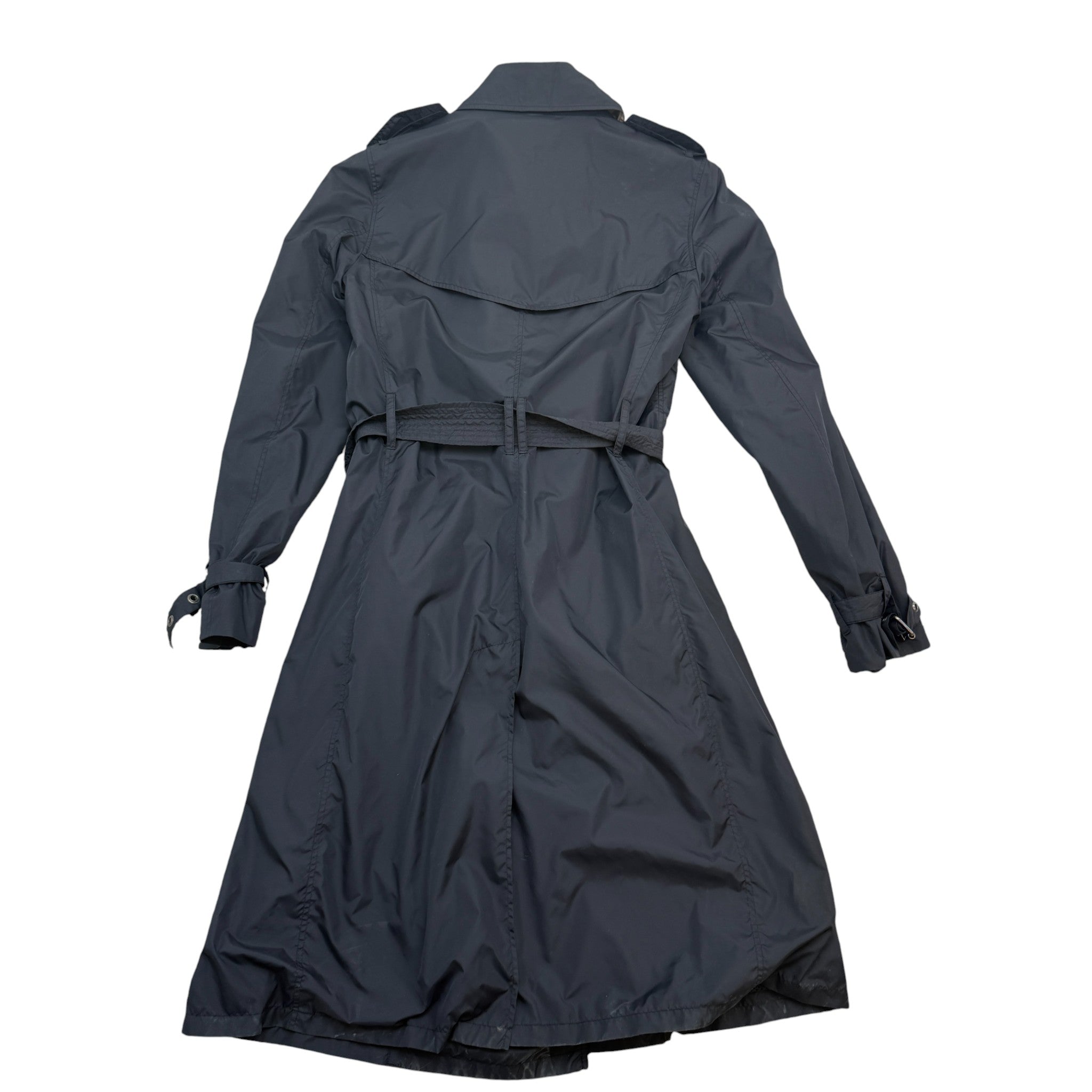 Women's Lightweight Trench Jacket Black Size 0 / UK 8