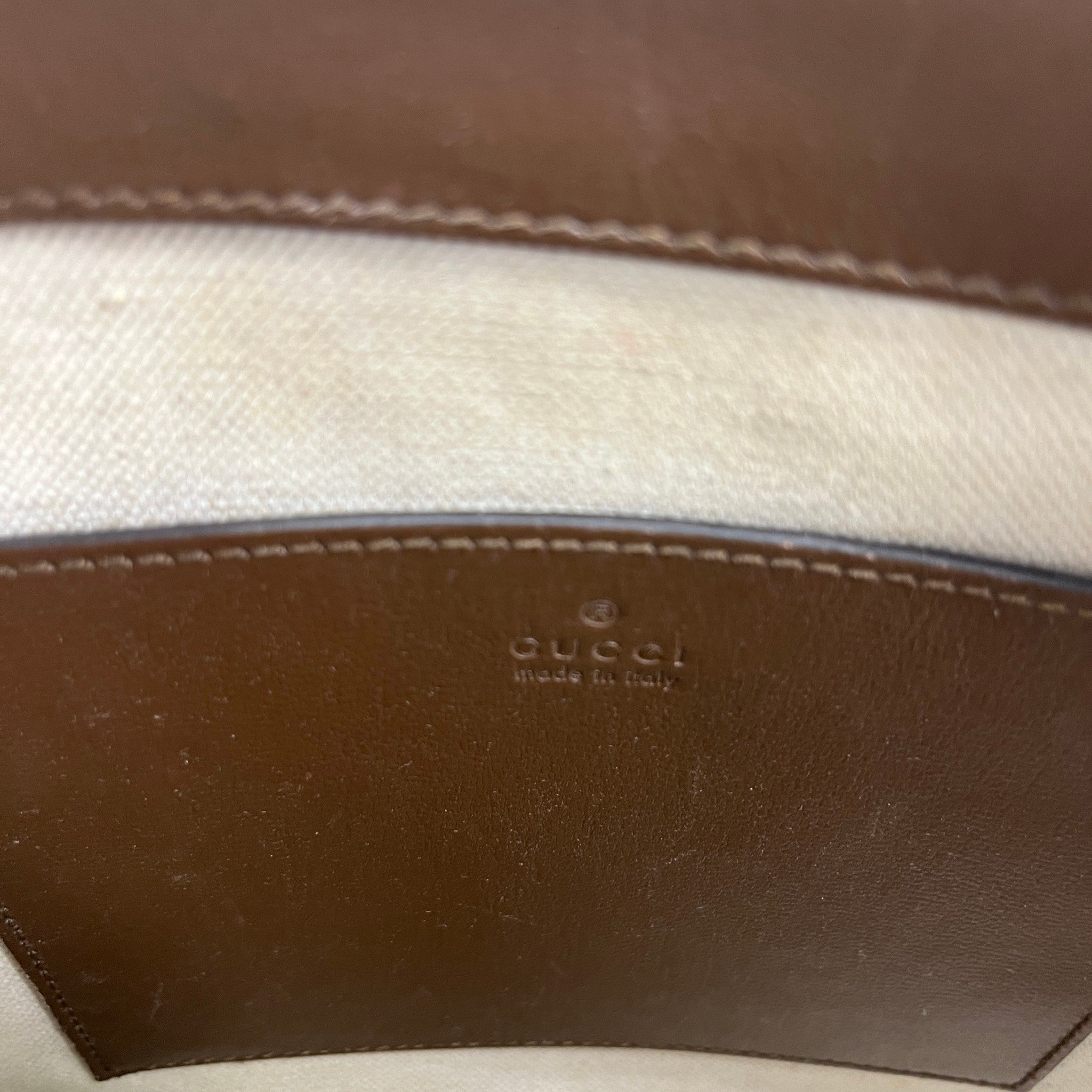 Men's Gg Supreme Messenger Bag Beige