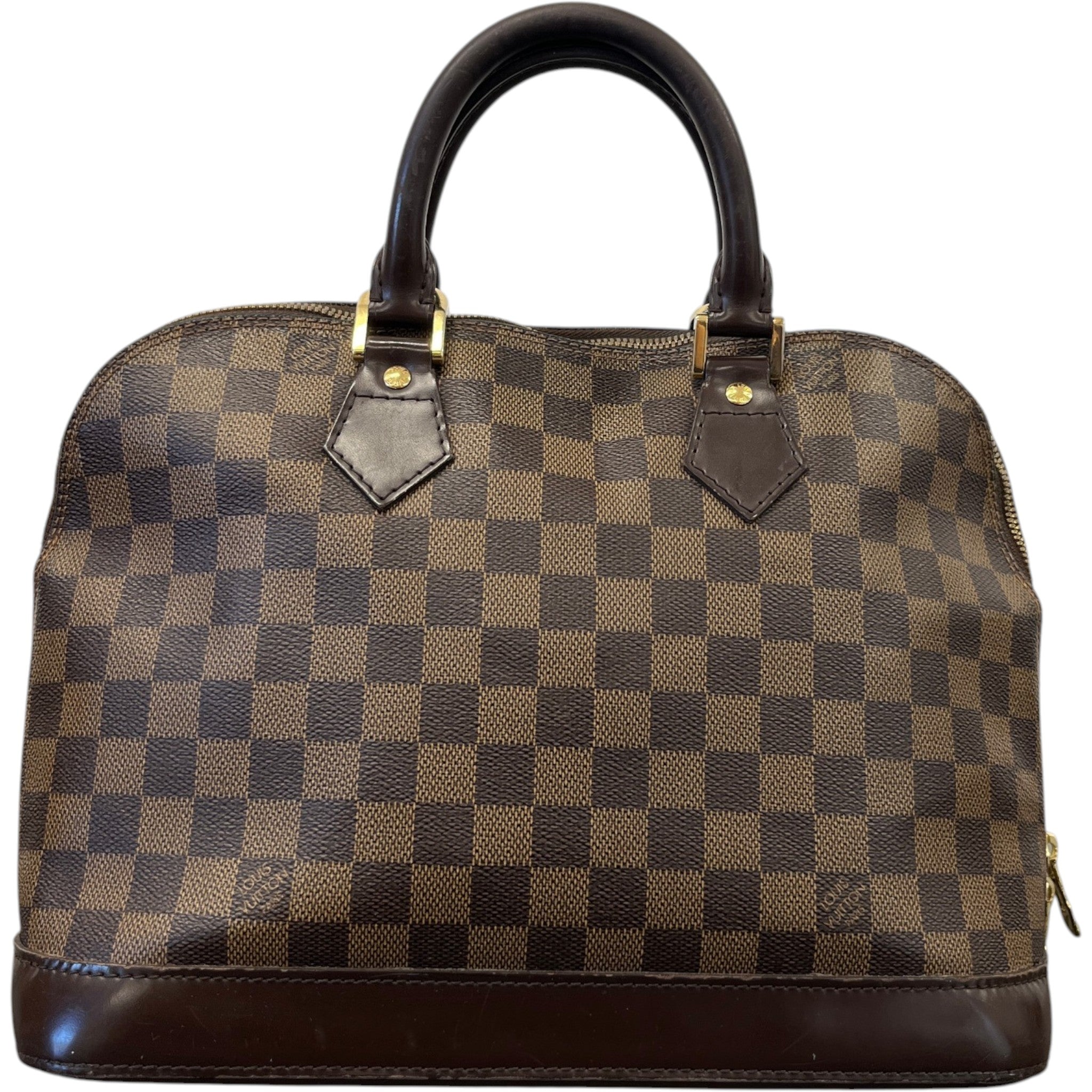 Women's Alma Pm Damier Ebene Bag Brown