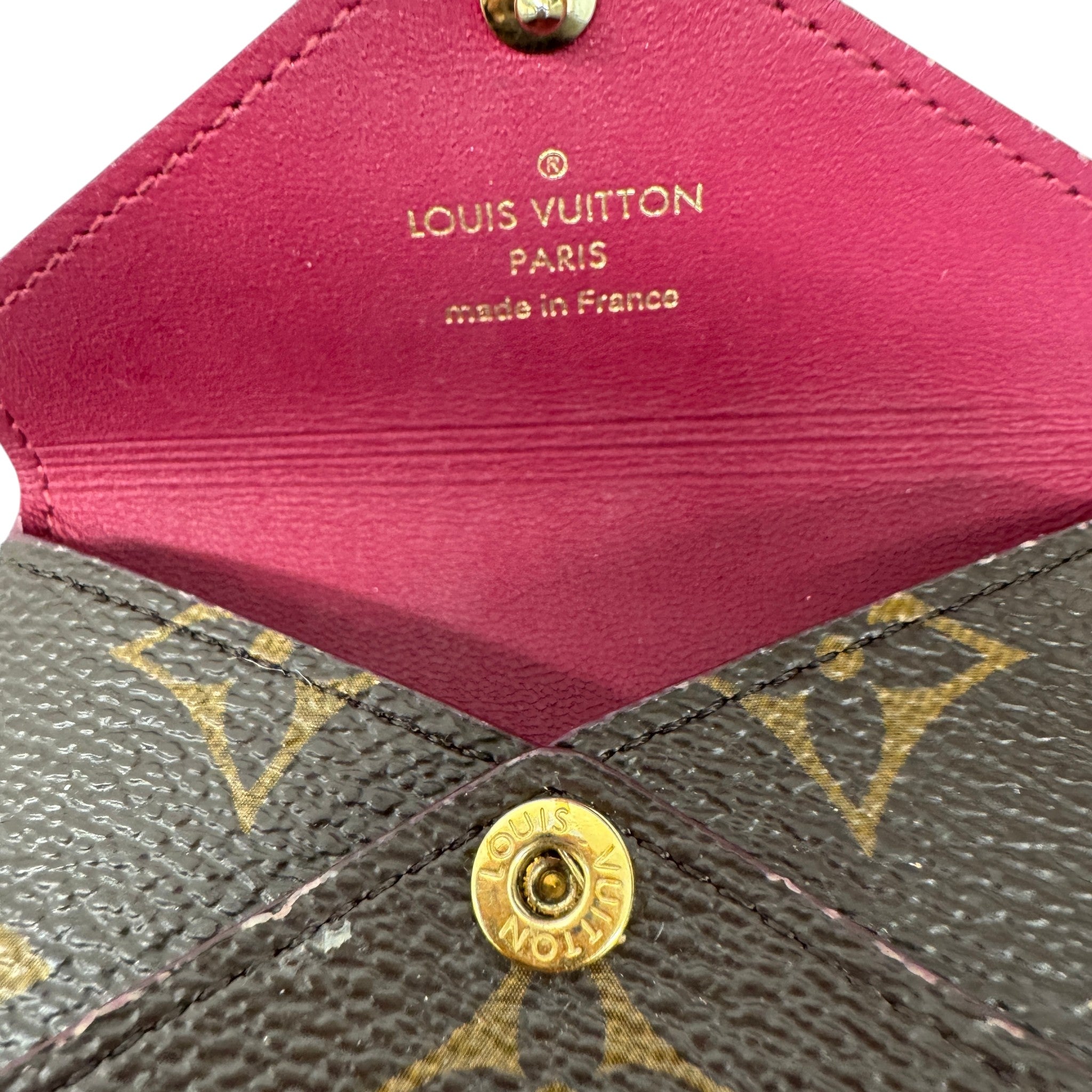 Women's Small Monogram Canvas Kirigami Wallet Brown