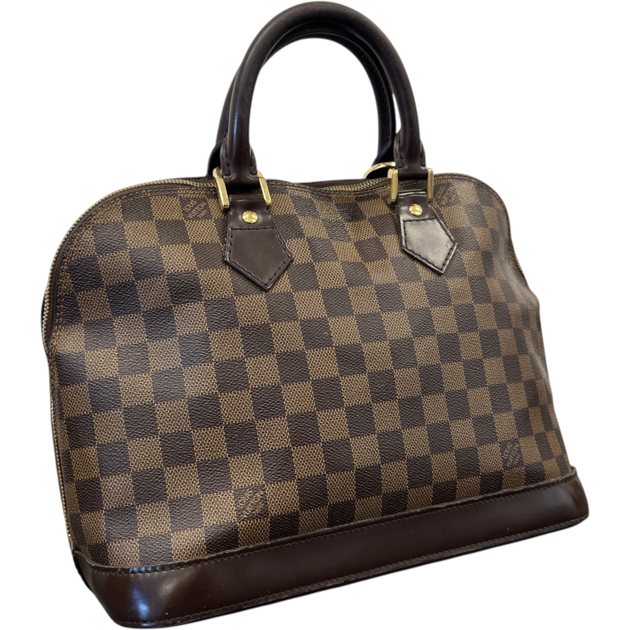 Women's Alma Pm Damier Ebene Bag Brown