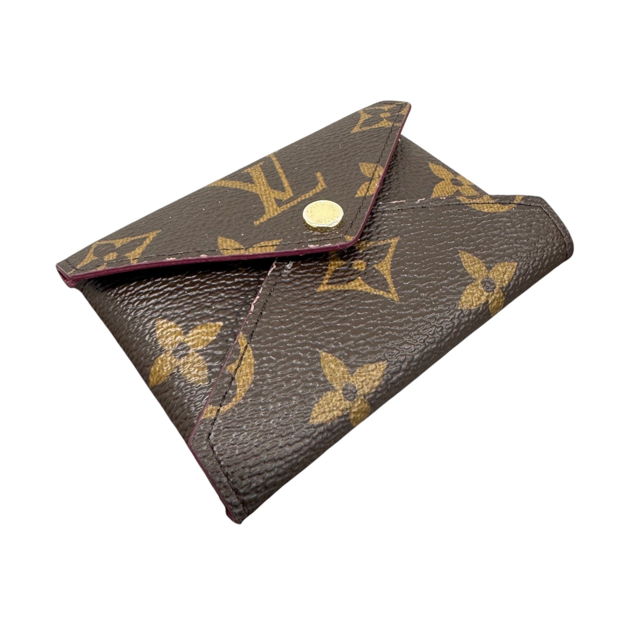 Women's Small Monogram Canvas Kirigami Wallet Brown