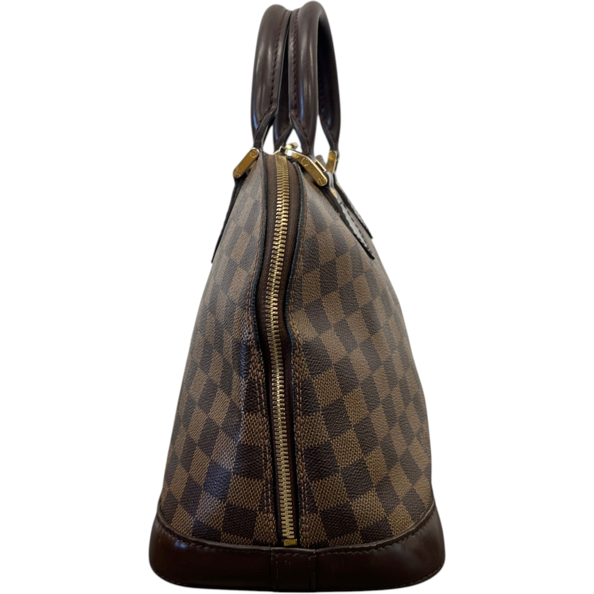 Women's Alma Pm Damier Ebene Bag Brown