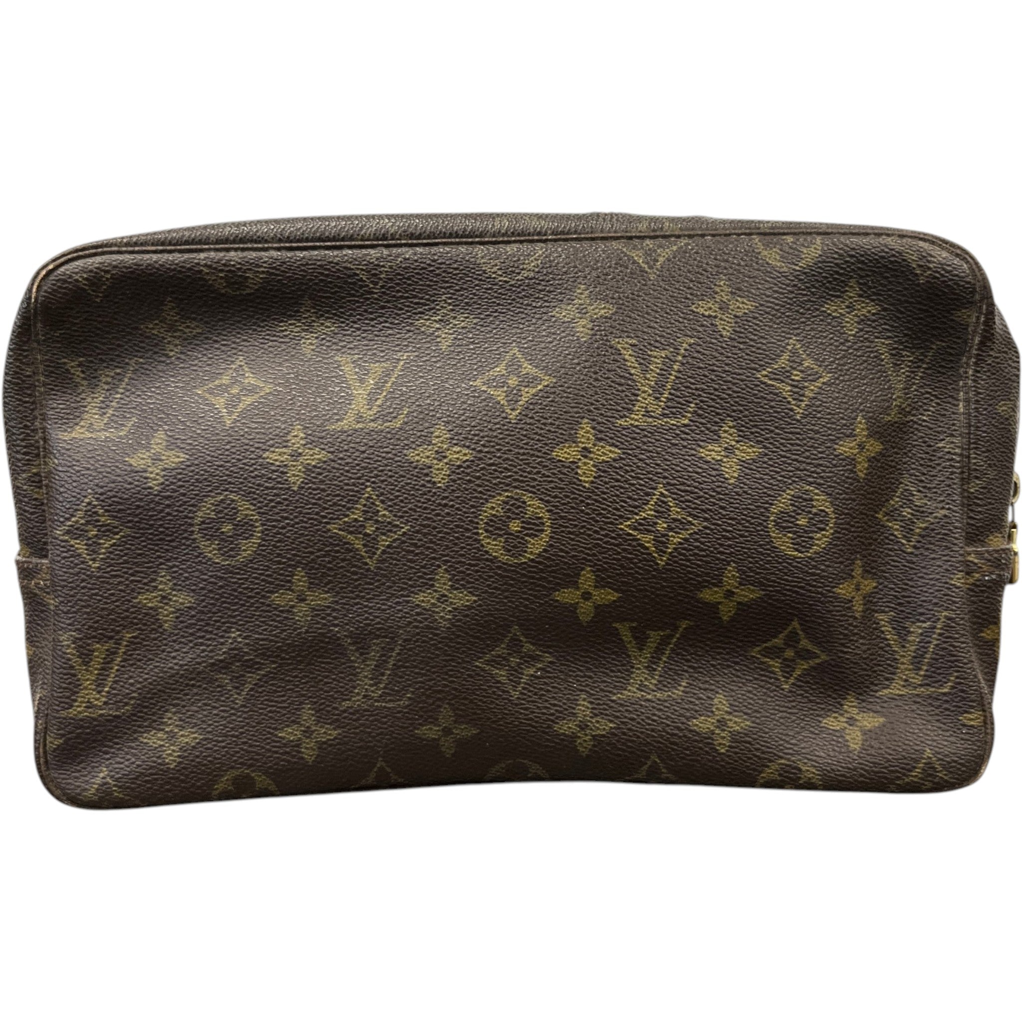Men's Monogram Trousse Toilette Pouch Brown