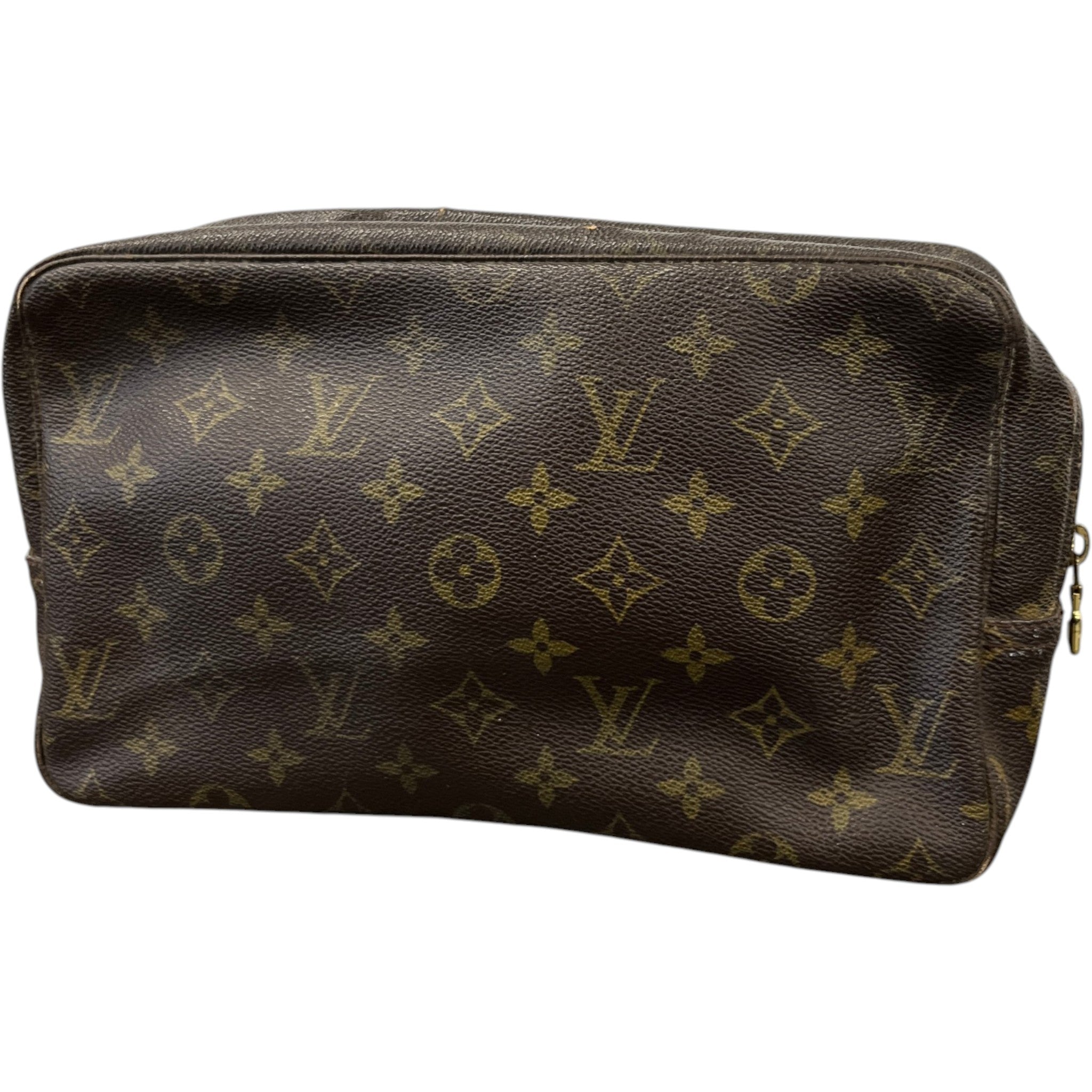 Men's Monogram Trousse Toilette Pouch Brown