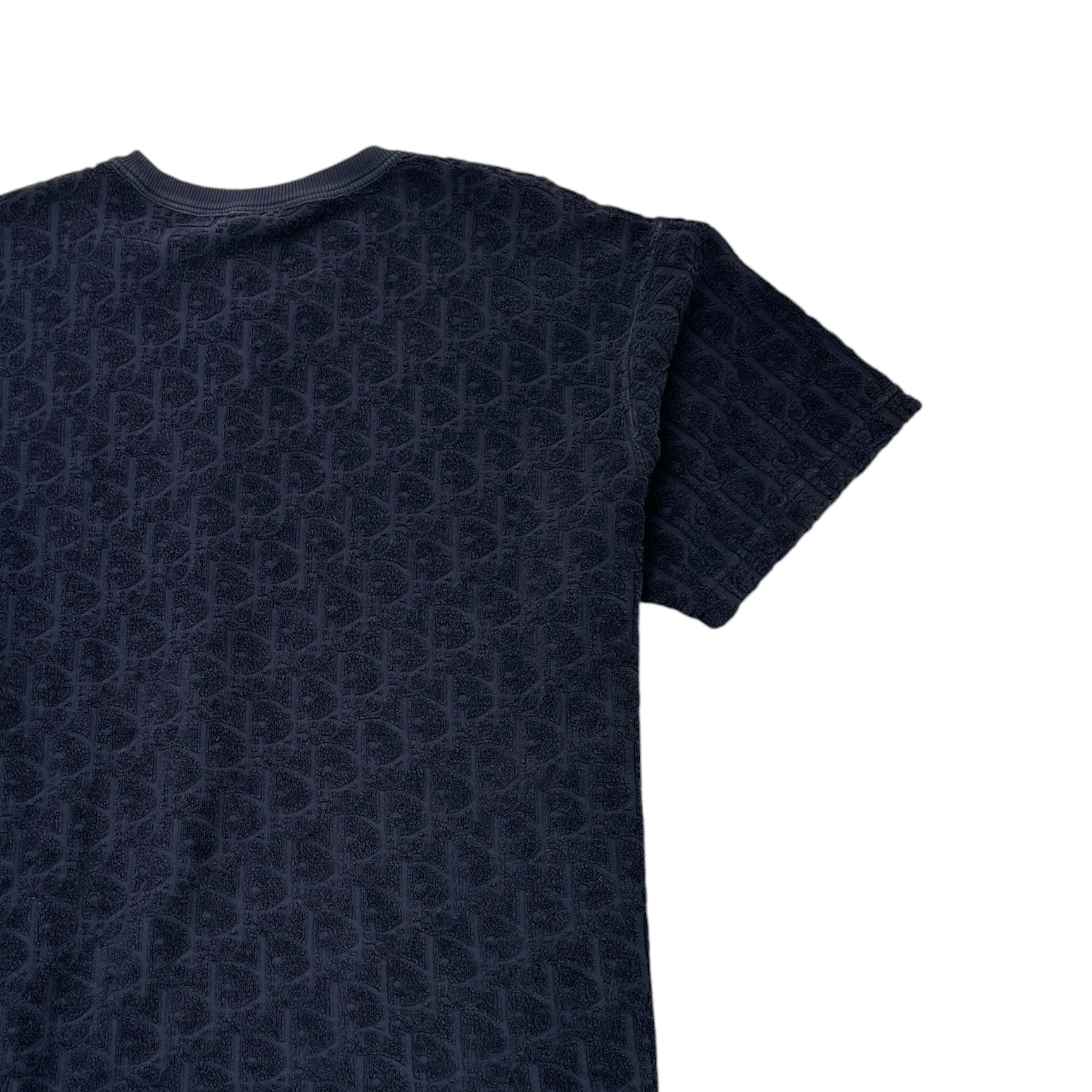 Men's Oblique T-Shirt Navy Size XL