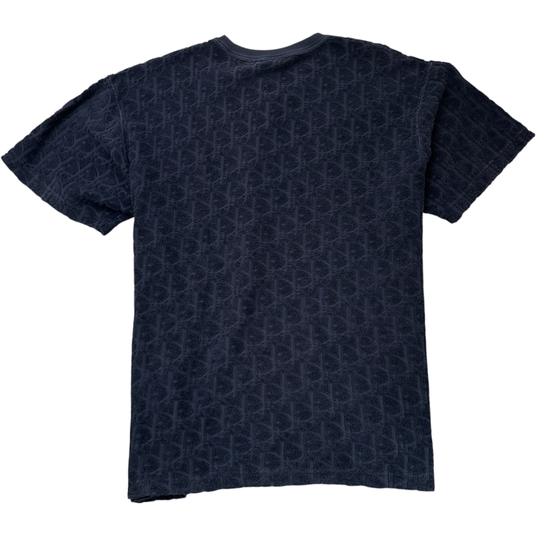 Men's Oblique T-Shirt Navy Size XL