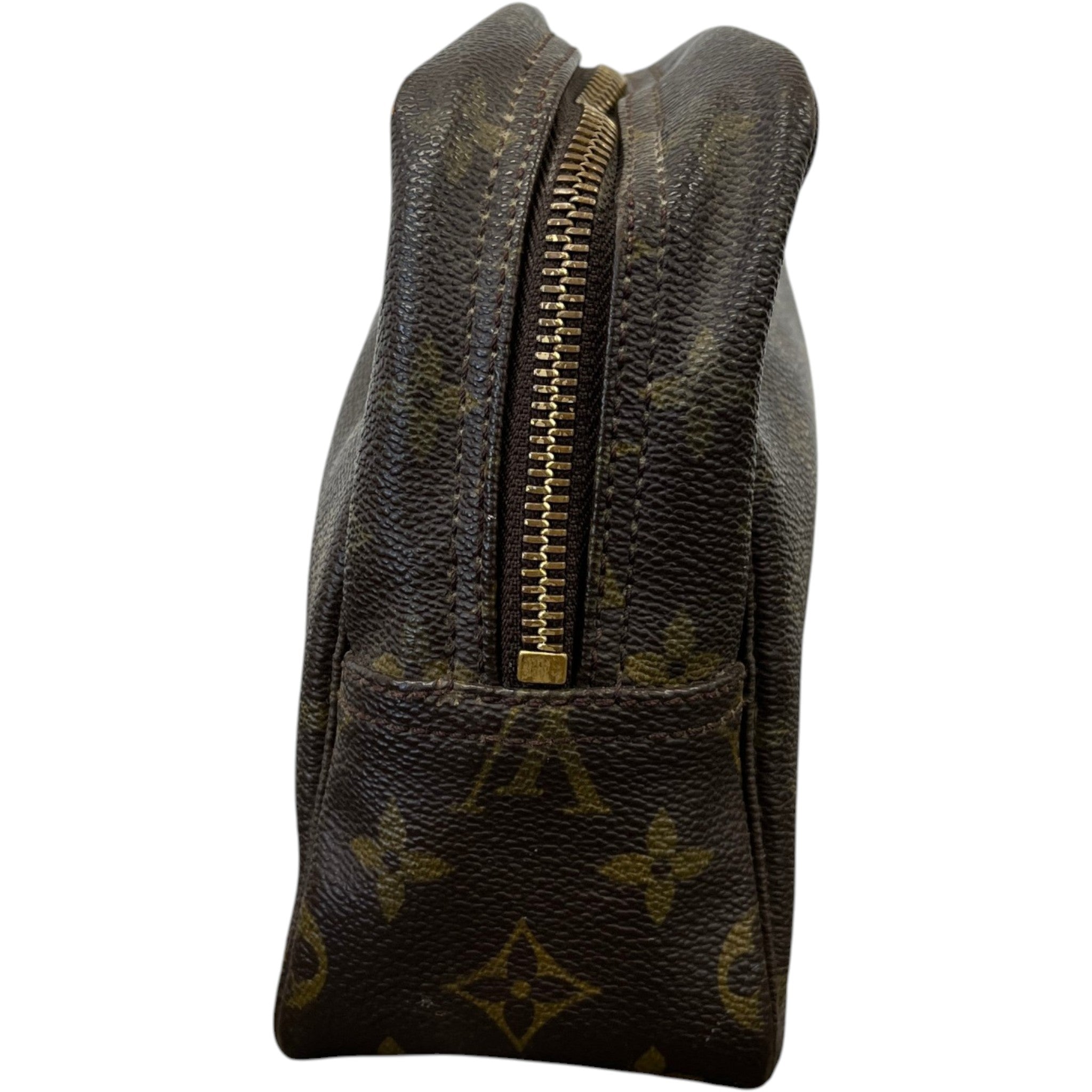 Men's Monogram Trousse Toilette Pouch Brown