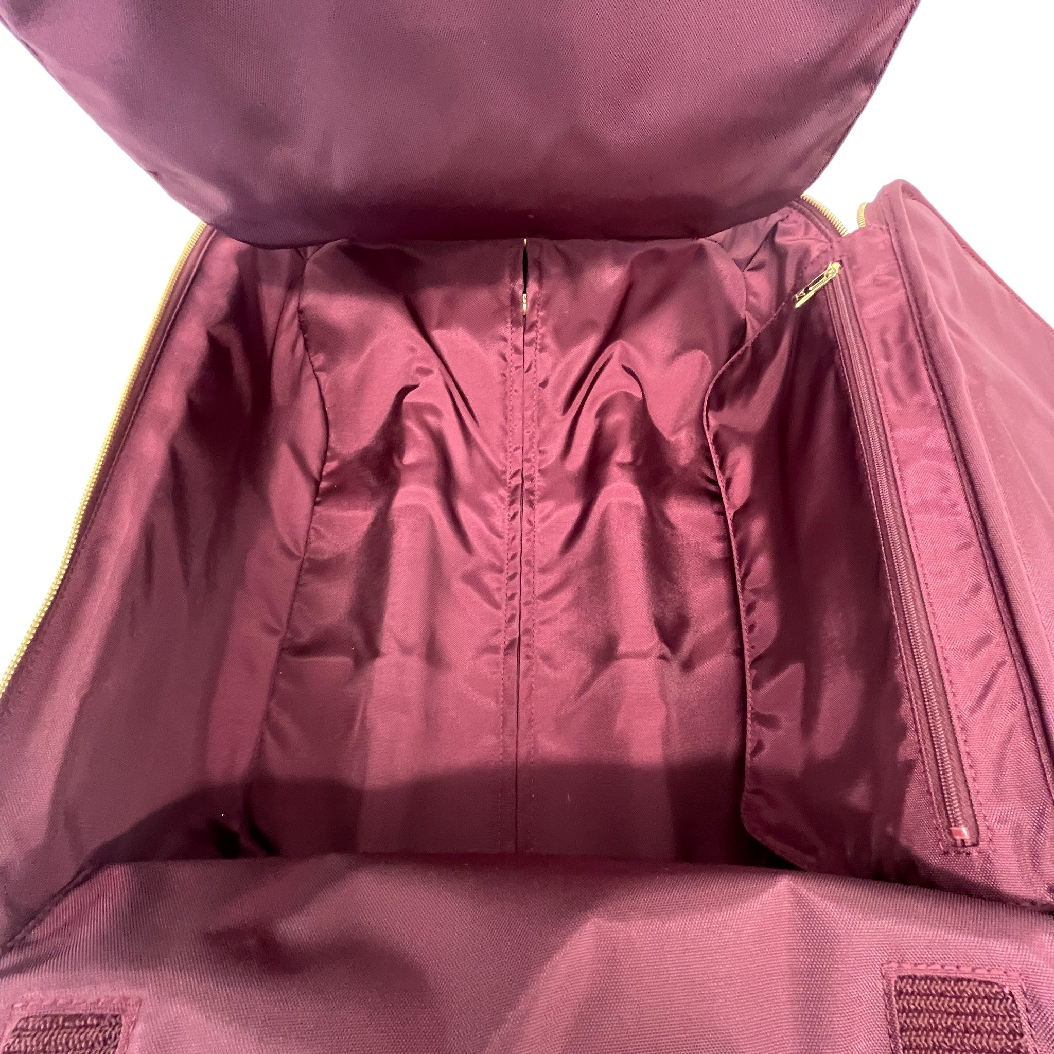 Men's Vernis Leather Pegase 45 Suitcase Burgundy