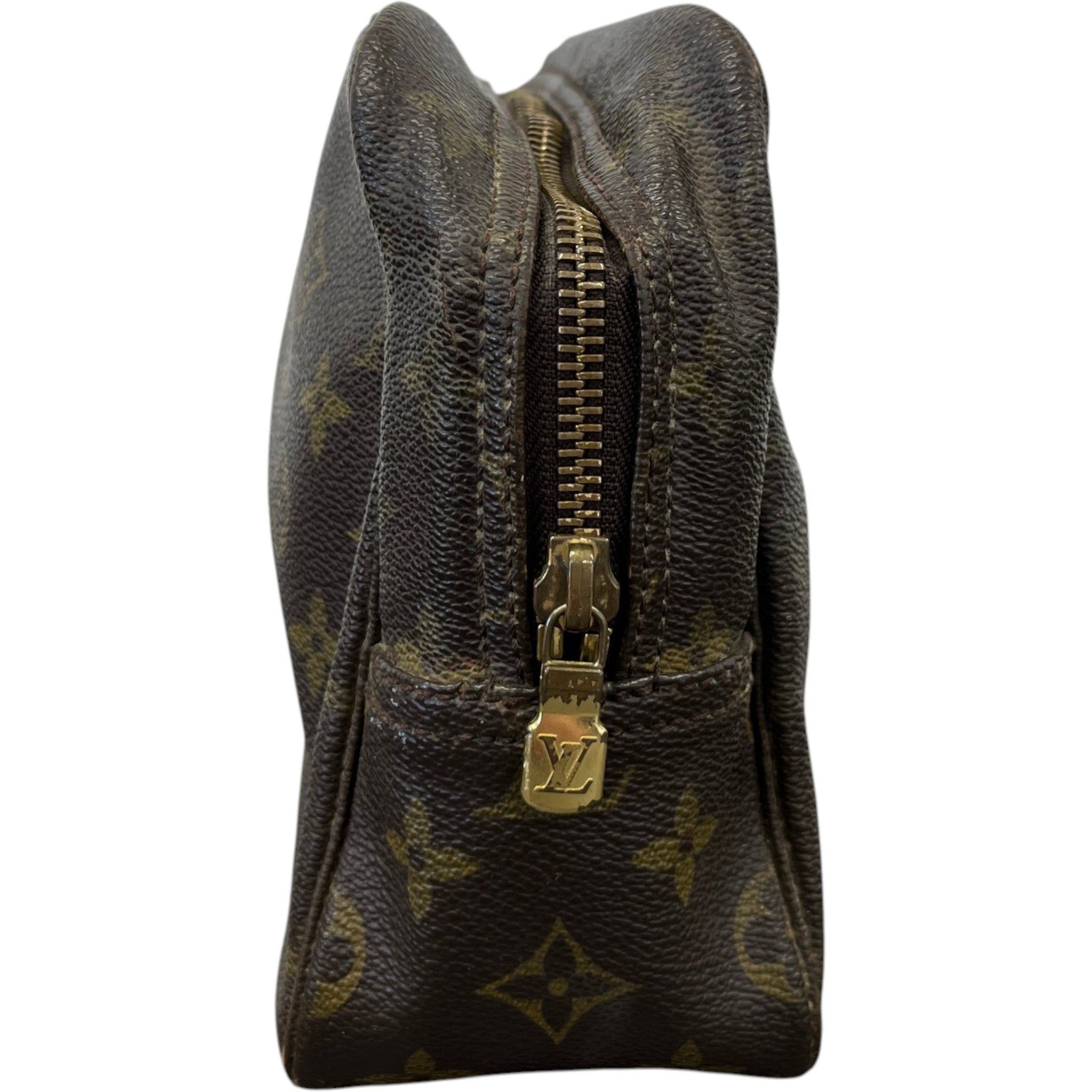 Men's Monogram Trousse Toilette Pouch Brown