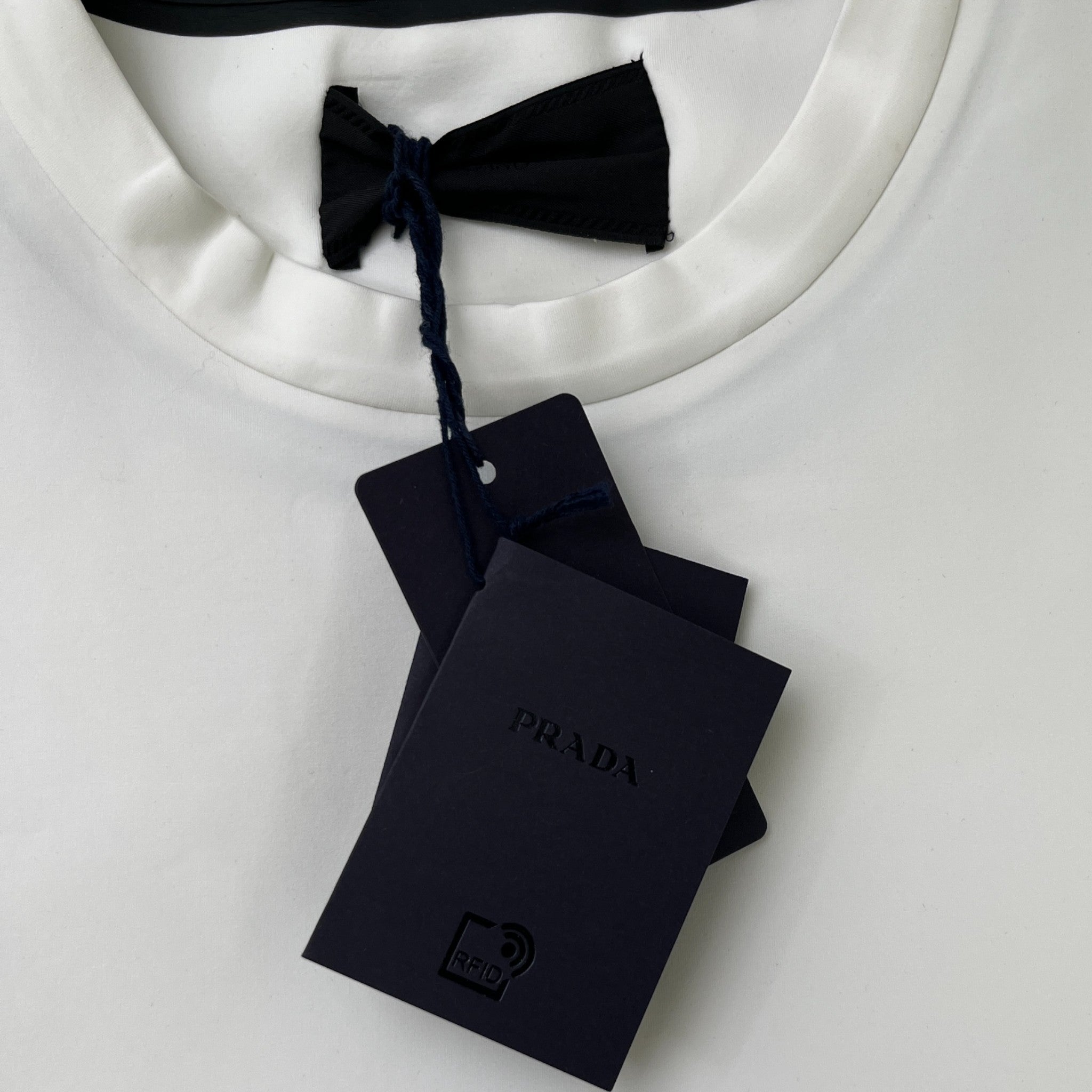 Men's Logo Print Sweatshirt White Size XL