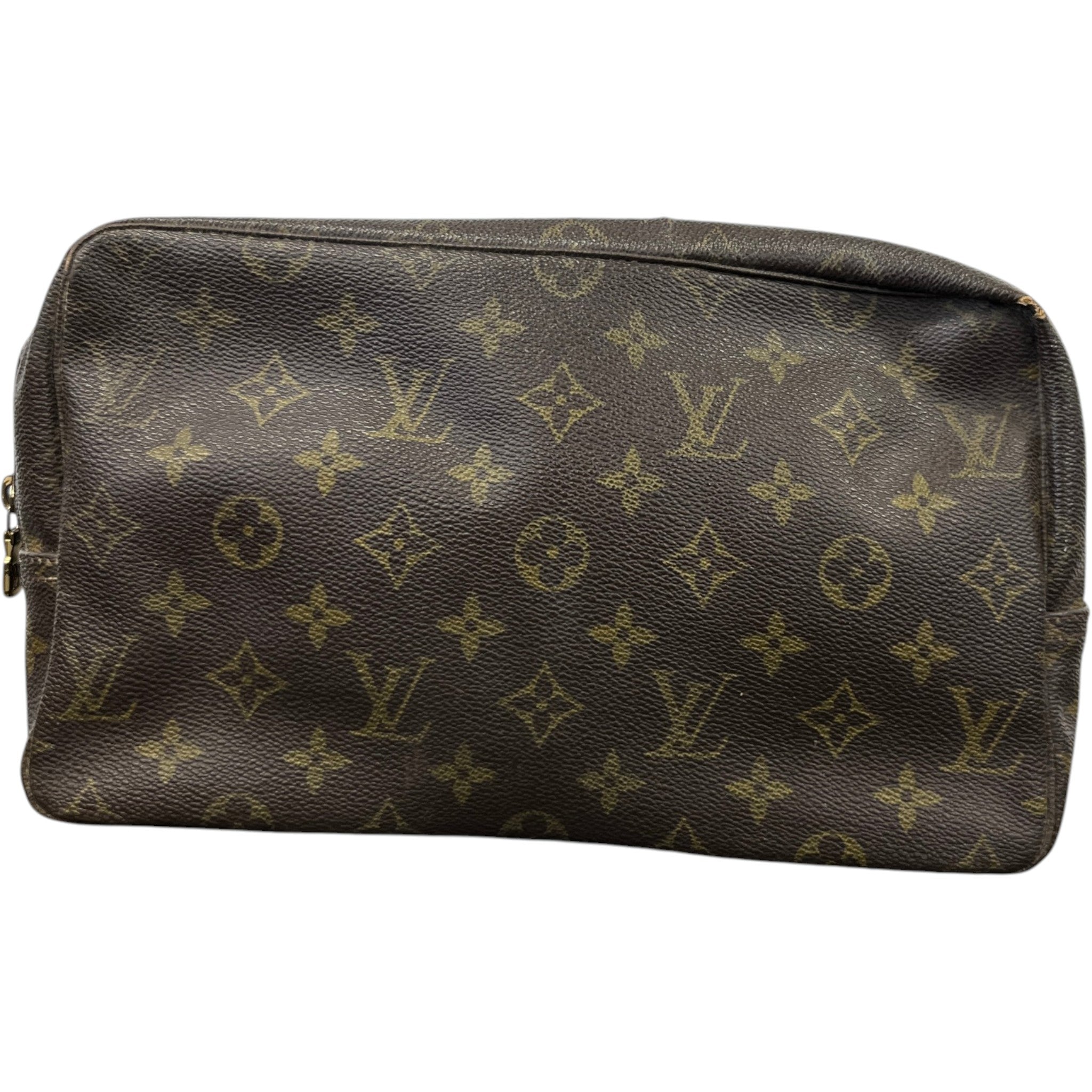 Men's Monogram Trousse Toilette Pouch Brown