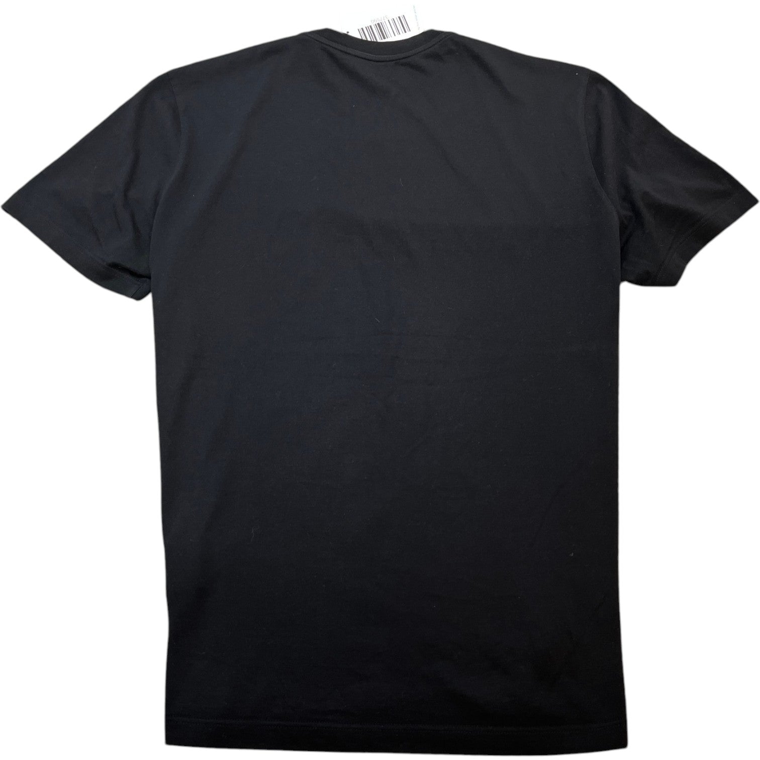 Men's Embroidered Logo T-Shirt Black Size L