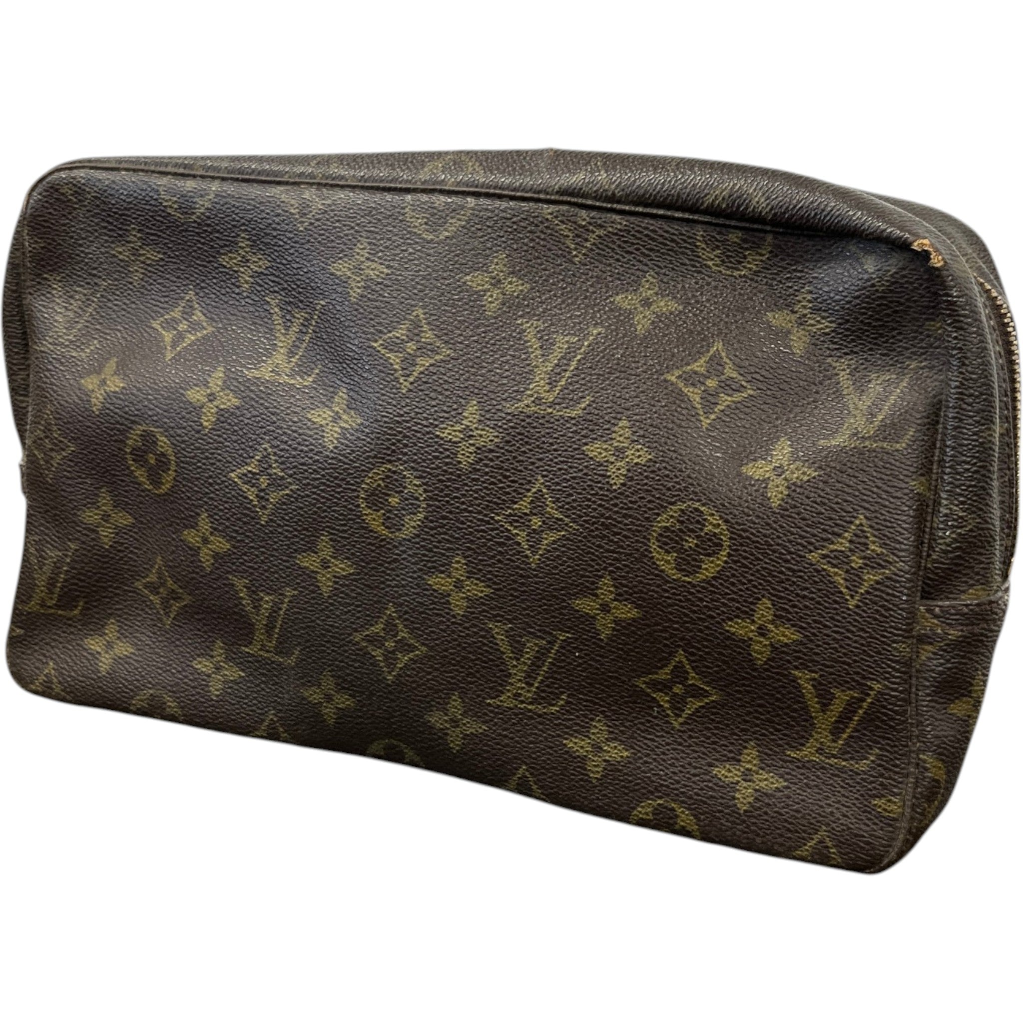 Men's Monogram Trousse Toilette Pouch Brown