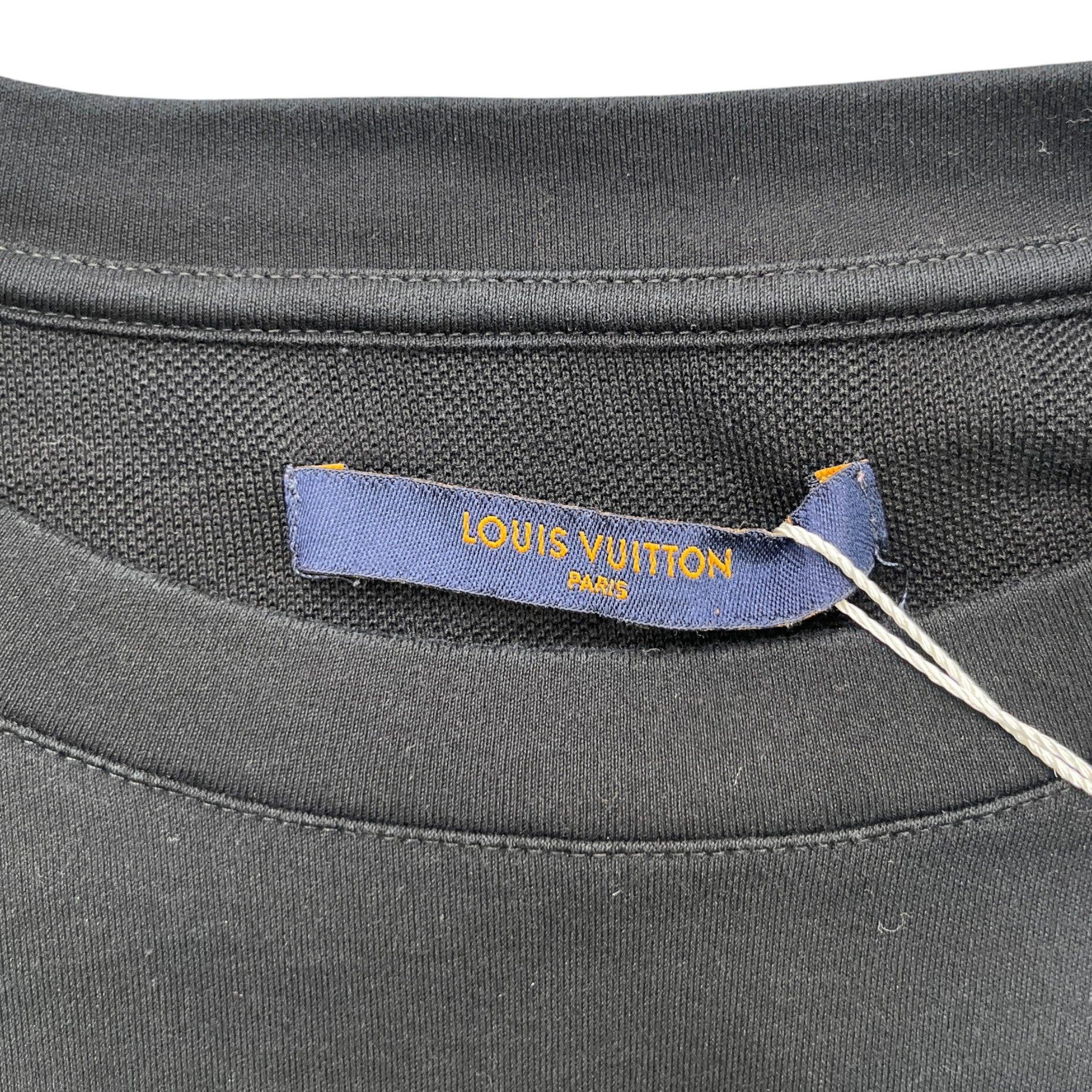 Men's Logo Pocket T-Shirt Black Size XS