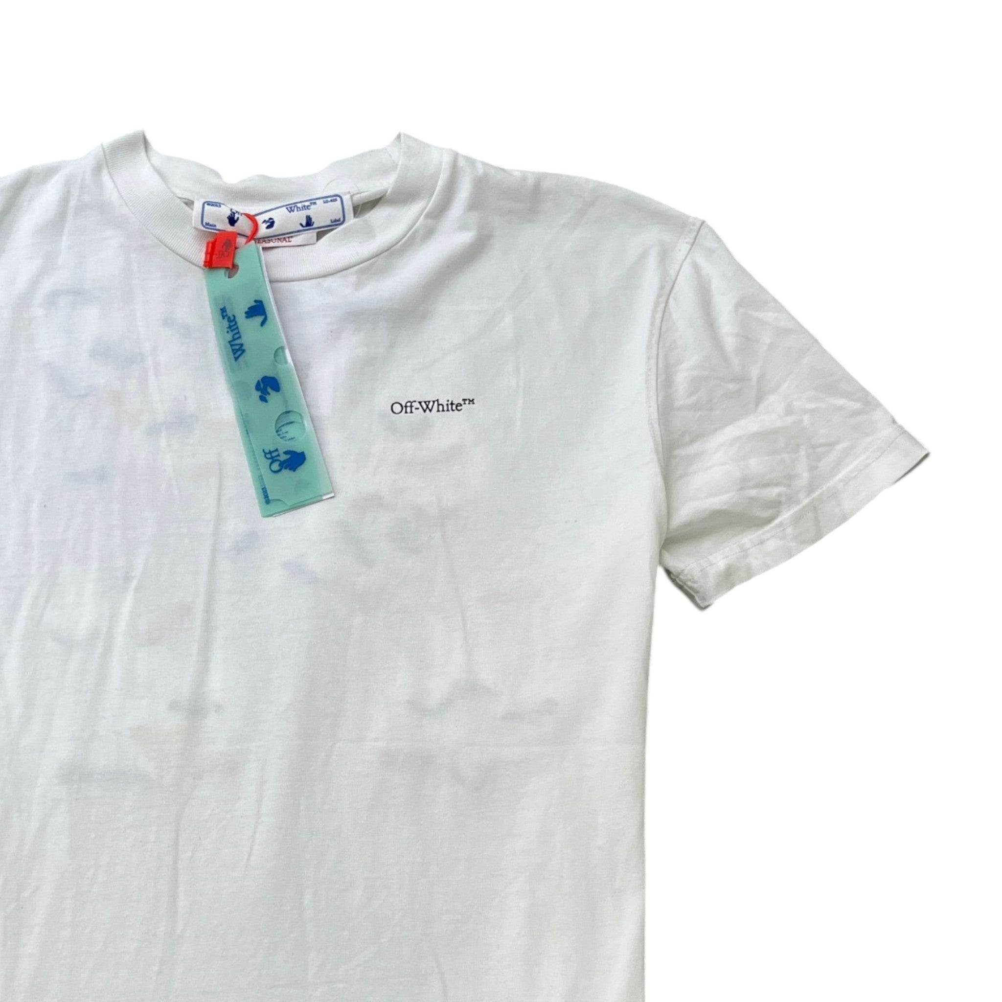 Women's Floral Ember Arrow T-Shirt White Size S