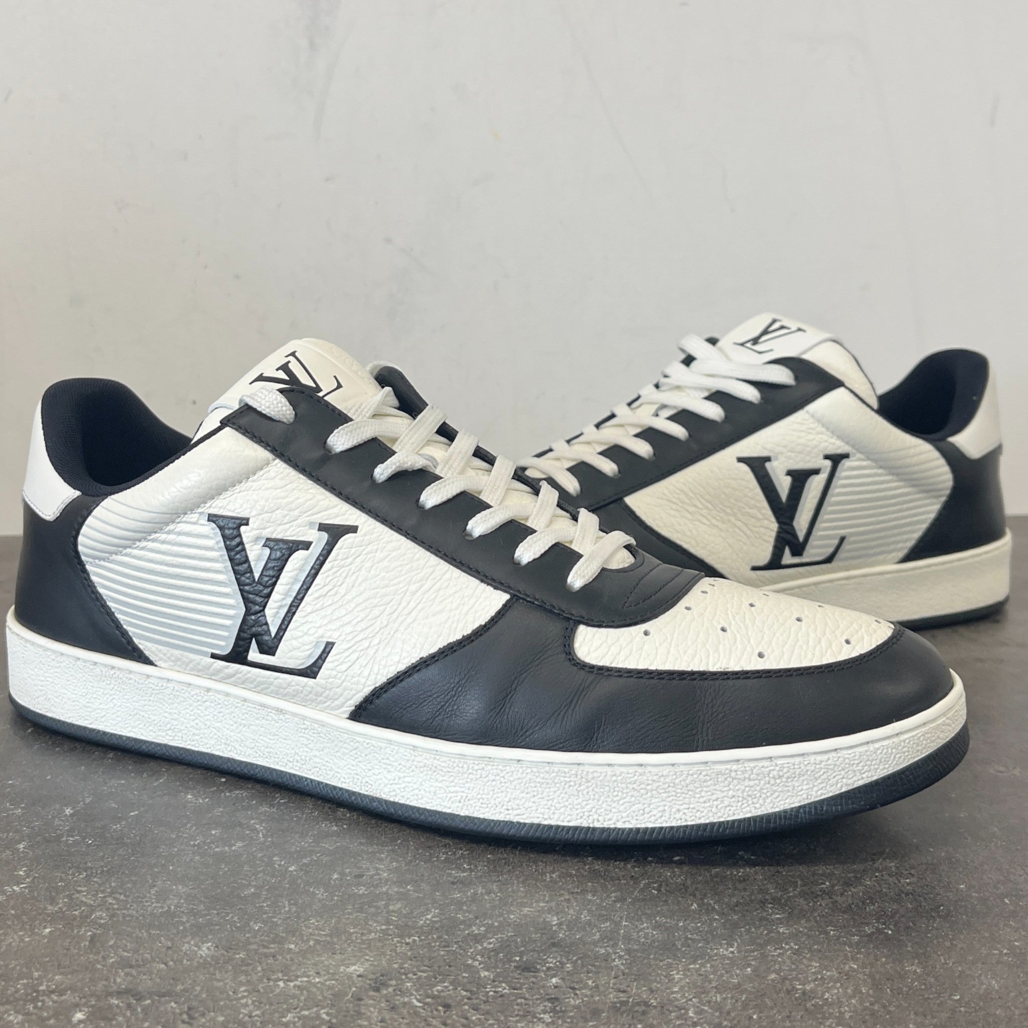 Men's Rivoli Low Trainers White Size EU 44 / UK 10