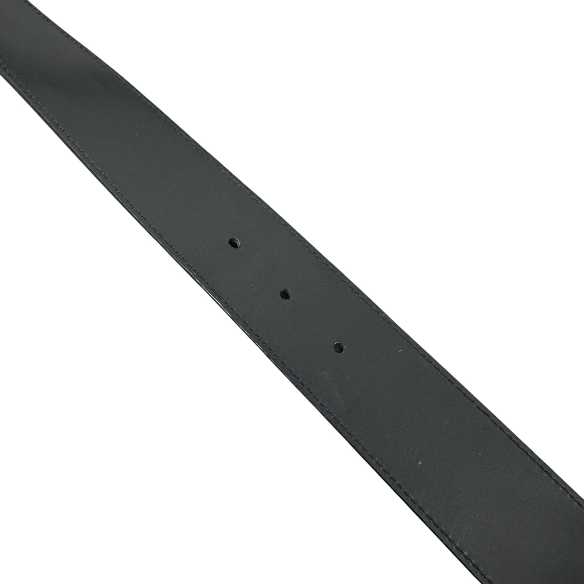 Women's Interlocking G Belt Black Size Waist 36"