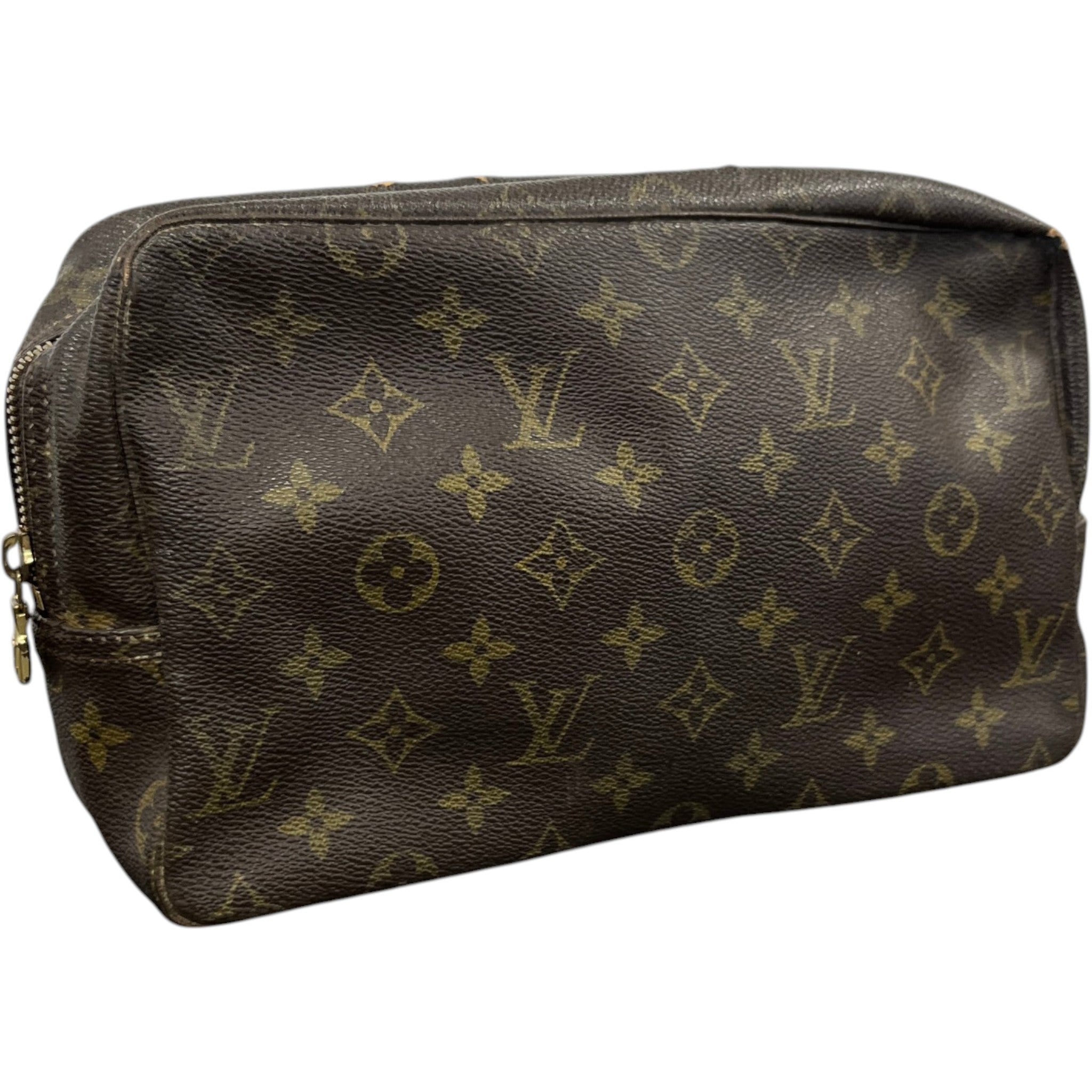 Men's Monogram Trousse Toilette Pouch Brown