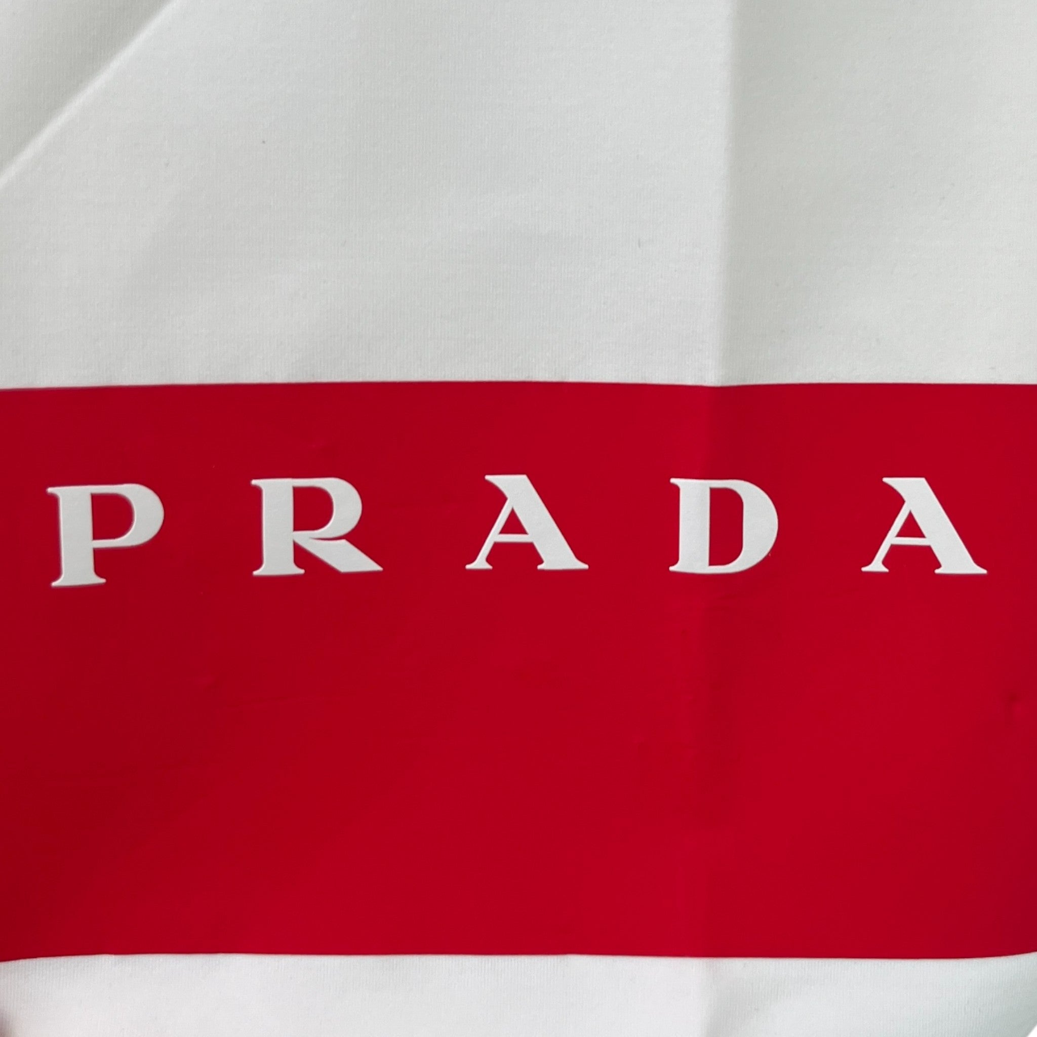 Men's Logo Print Sweatshirt White Size XL